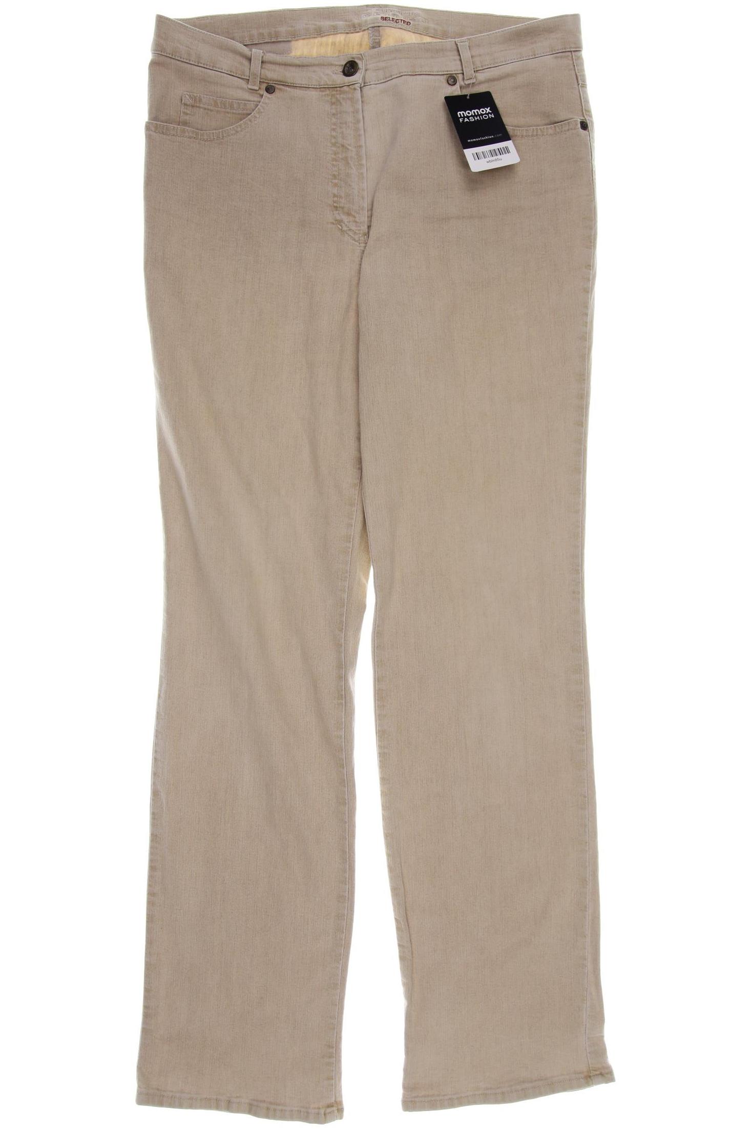 

Gerry Weber Damen Jeans, beige, Gr. 40