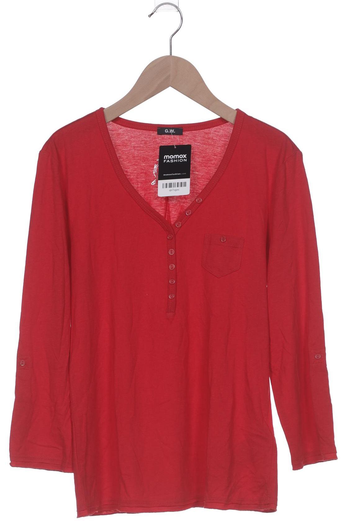 

Gerry Weber Damen Langarmshirt, rot, Gr. 38
