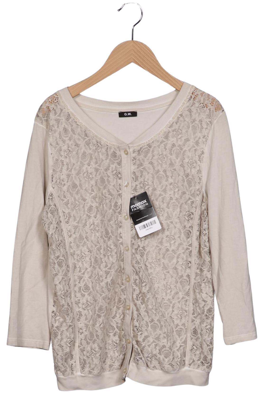 

Gerry Weber Damen Strickjacke, cremeweiß, Gr. 40