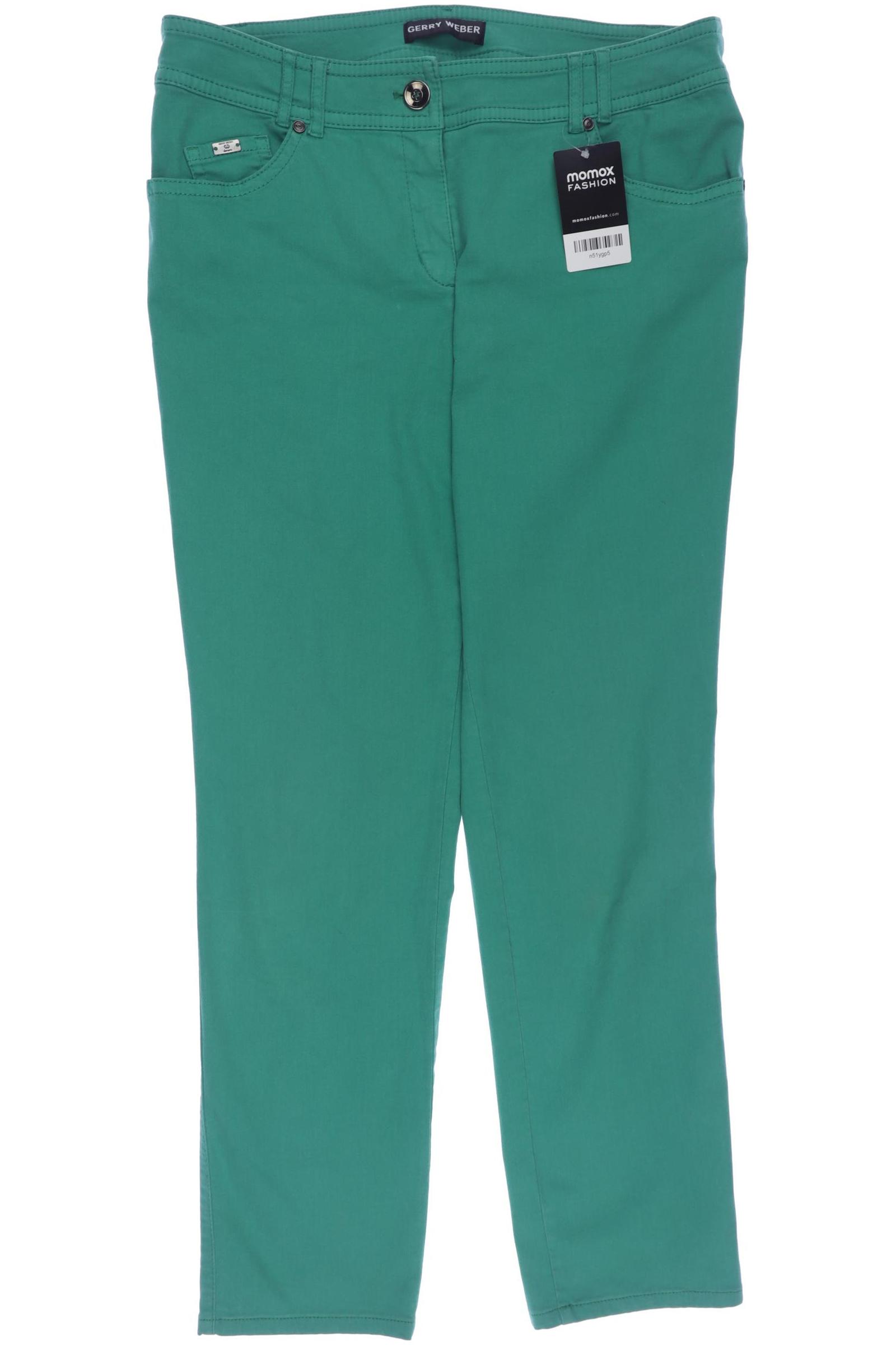 

Gerry Weber Damen Stoffhose, grün, Gr. 42