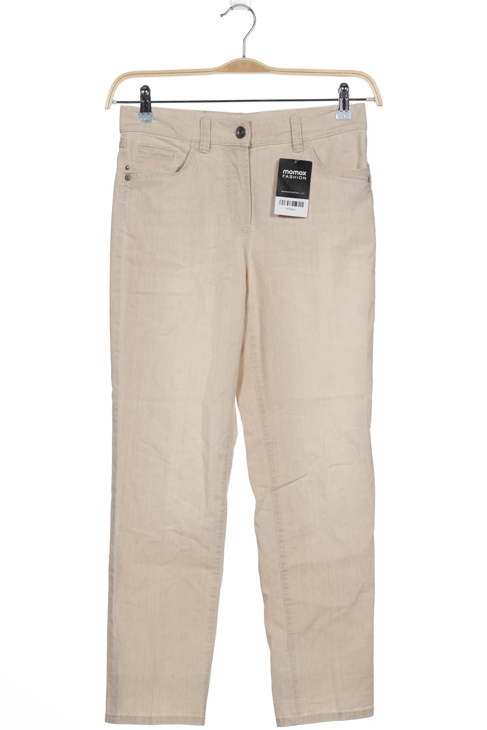 

Gerry Weber Damen Stoffhose, beige, Gr. 38