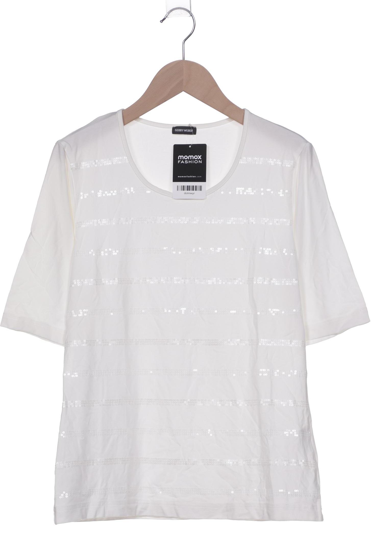 

Gerry Weber Damen T-Shirt, weiß, Gr. 38