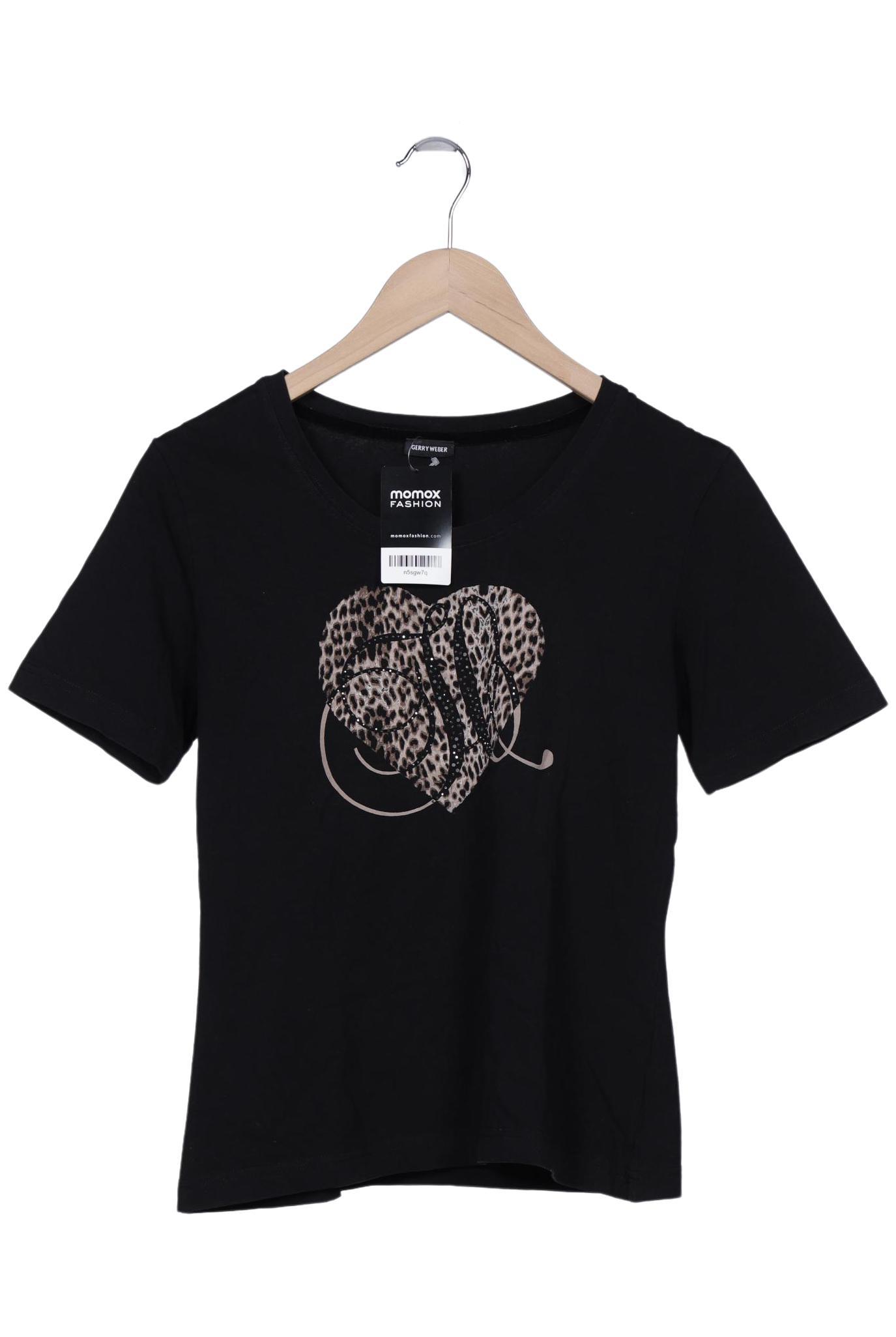 

Gerry Weber Damen T-Shirt, schwarz, Gr. 38
