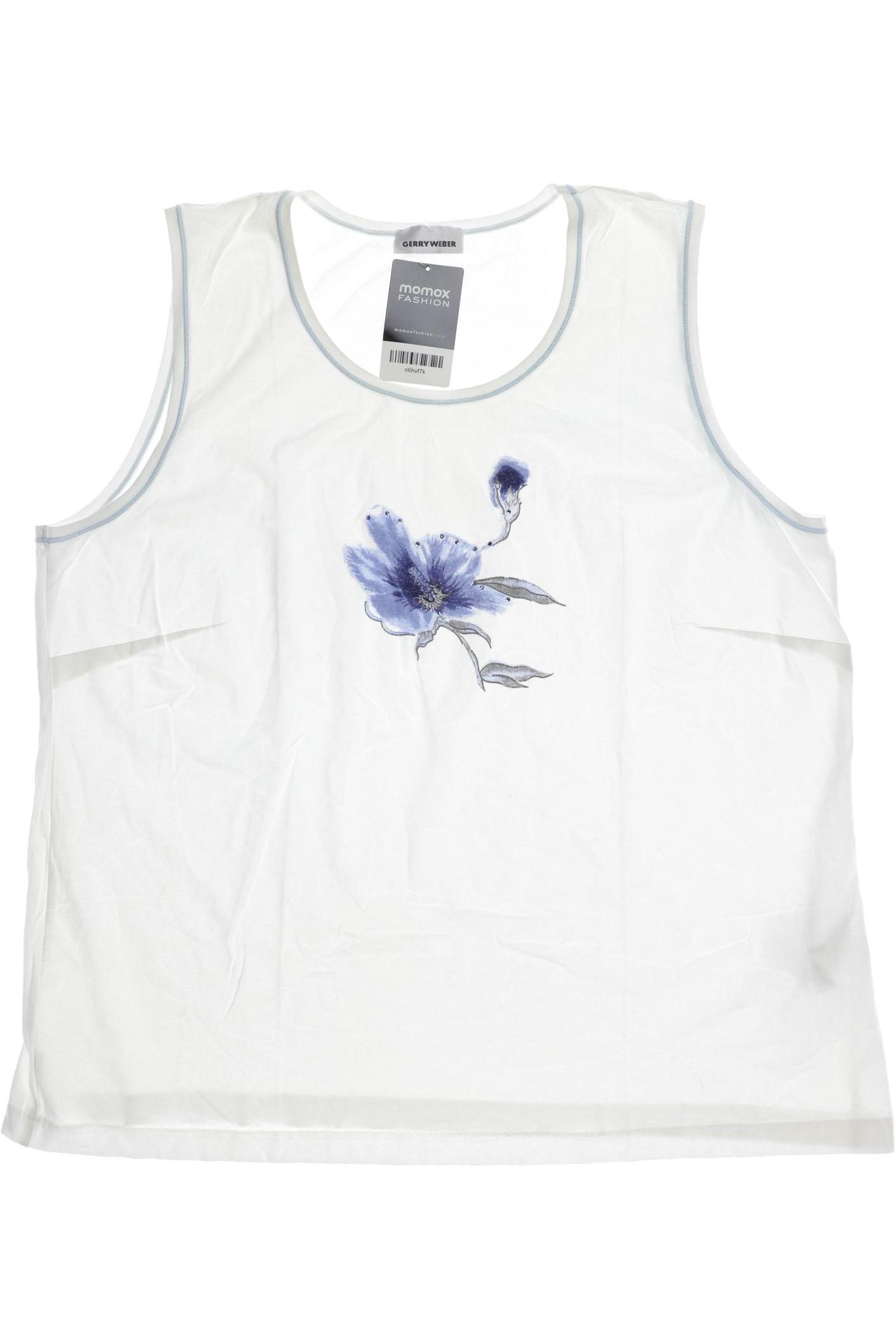 

Gerry Weber Damen Top, weiß, Gr. 48