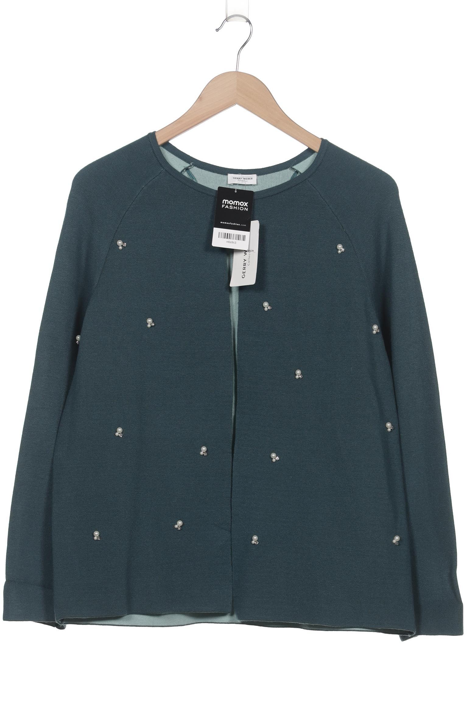 

Gerry Weber Damen Strickjacke, türkis, Gr. 46