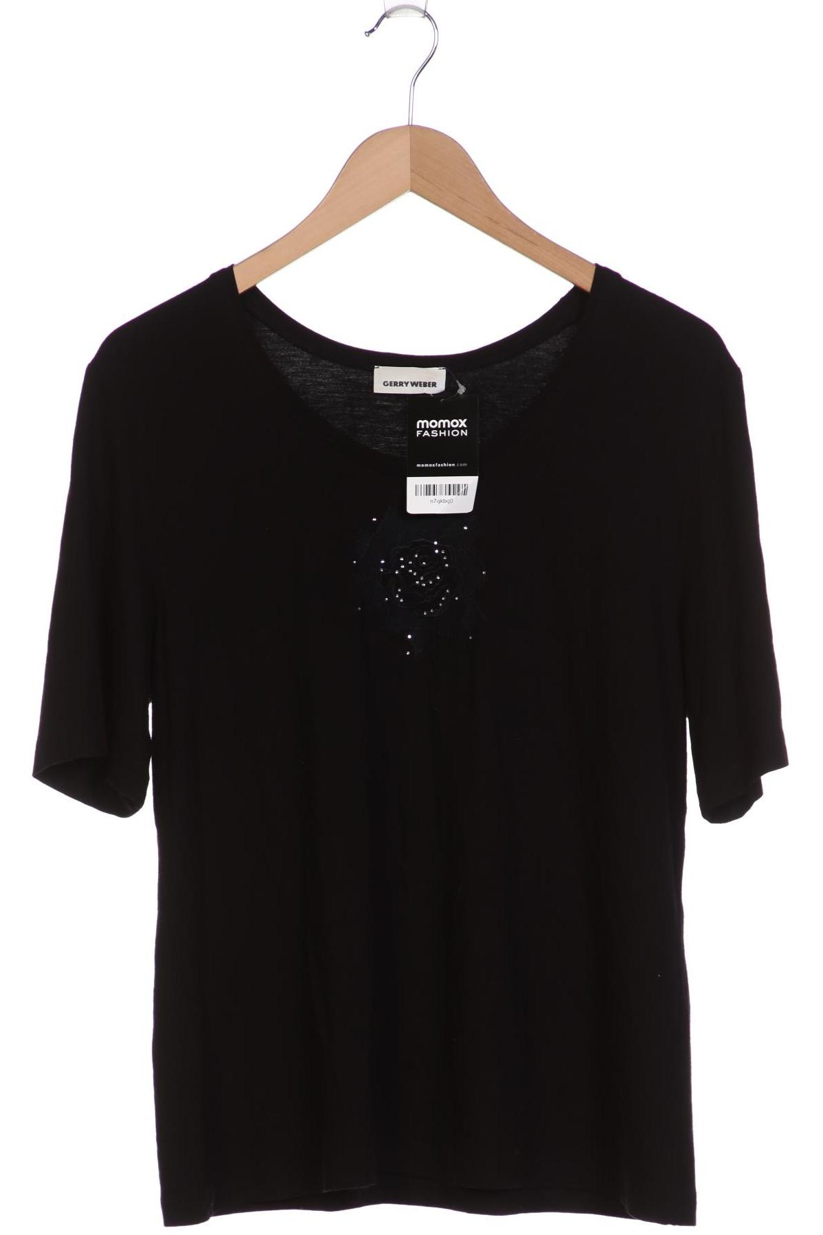 

Gerry Weber Damen T-Shirt, schwarz, Gr. 42