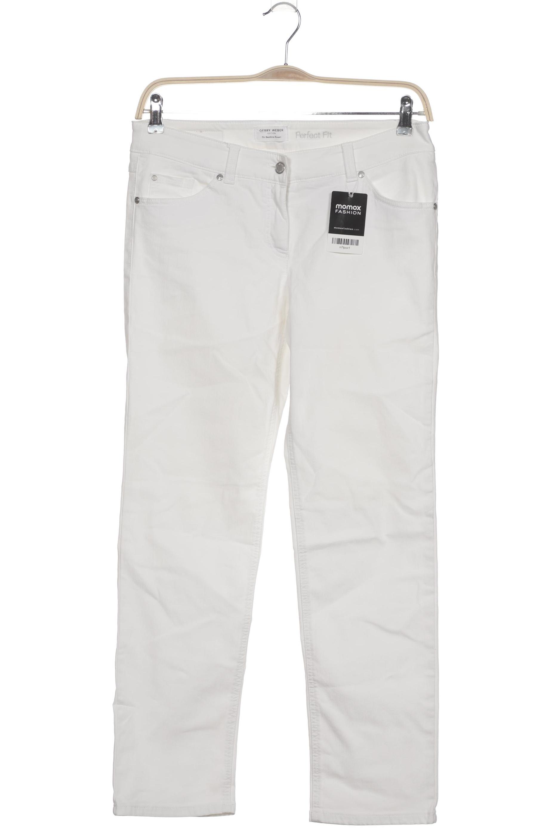 

Gerry Weber Damen Jeans, weiß, Gr. 42