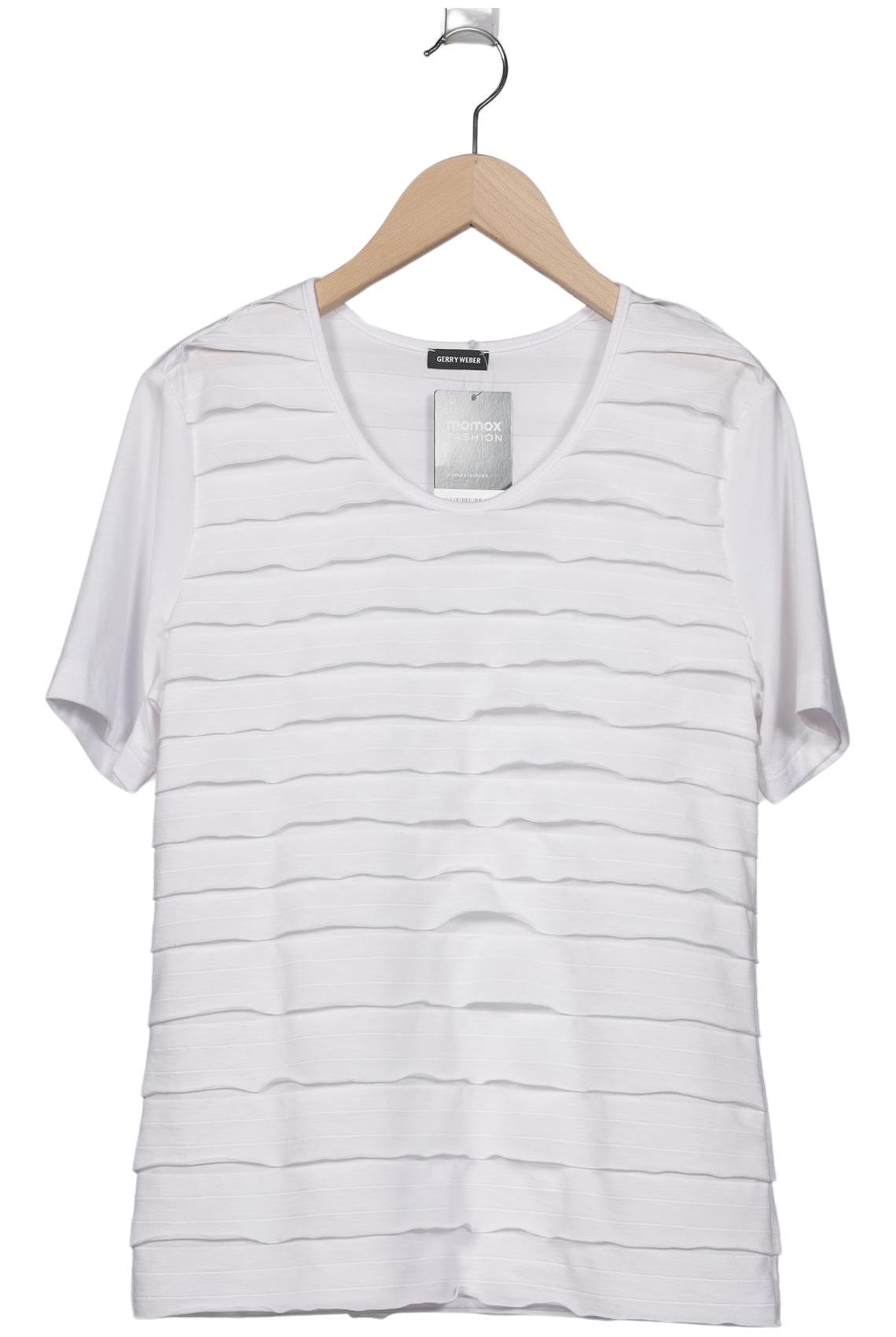 

Gerry Weber Damen T-Shirt, weiß, Gr. 38