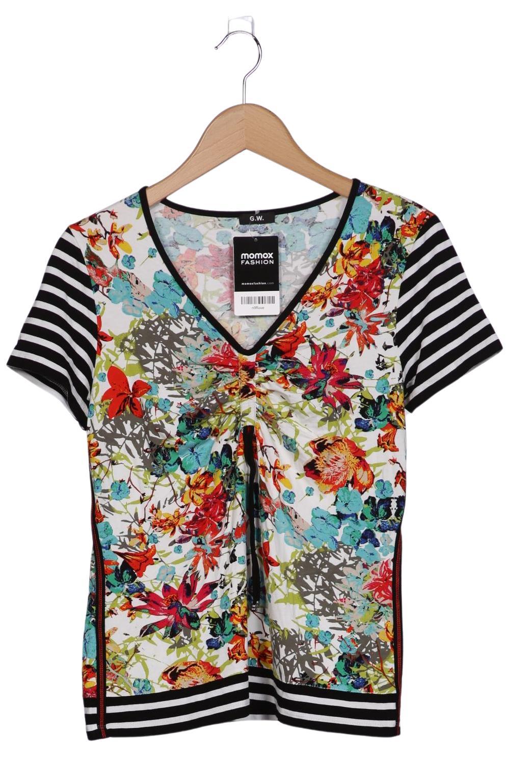 

Gerry Weber Damen T-Shirt, mehrfarbig, Gr. 36