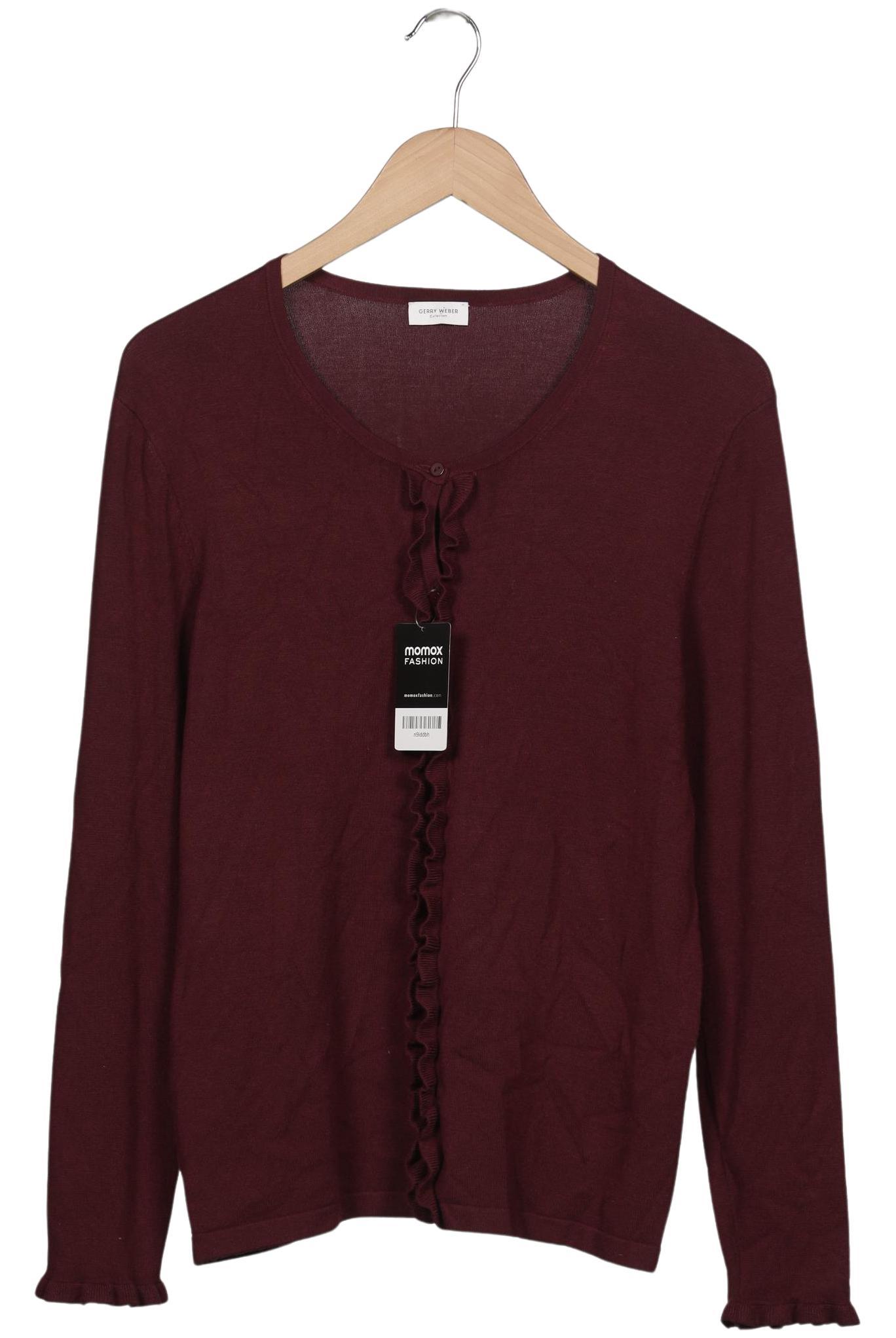 

Gerry Weber Damen Strickjacke, bordeaux, Gr. 40