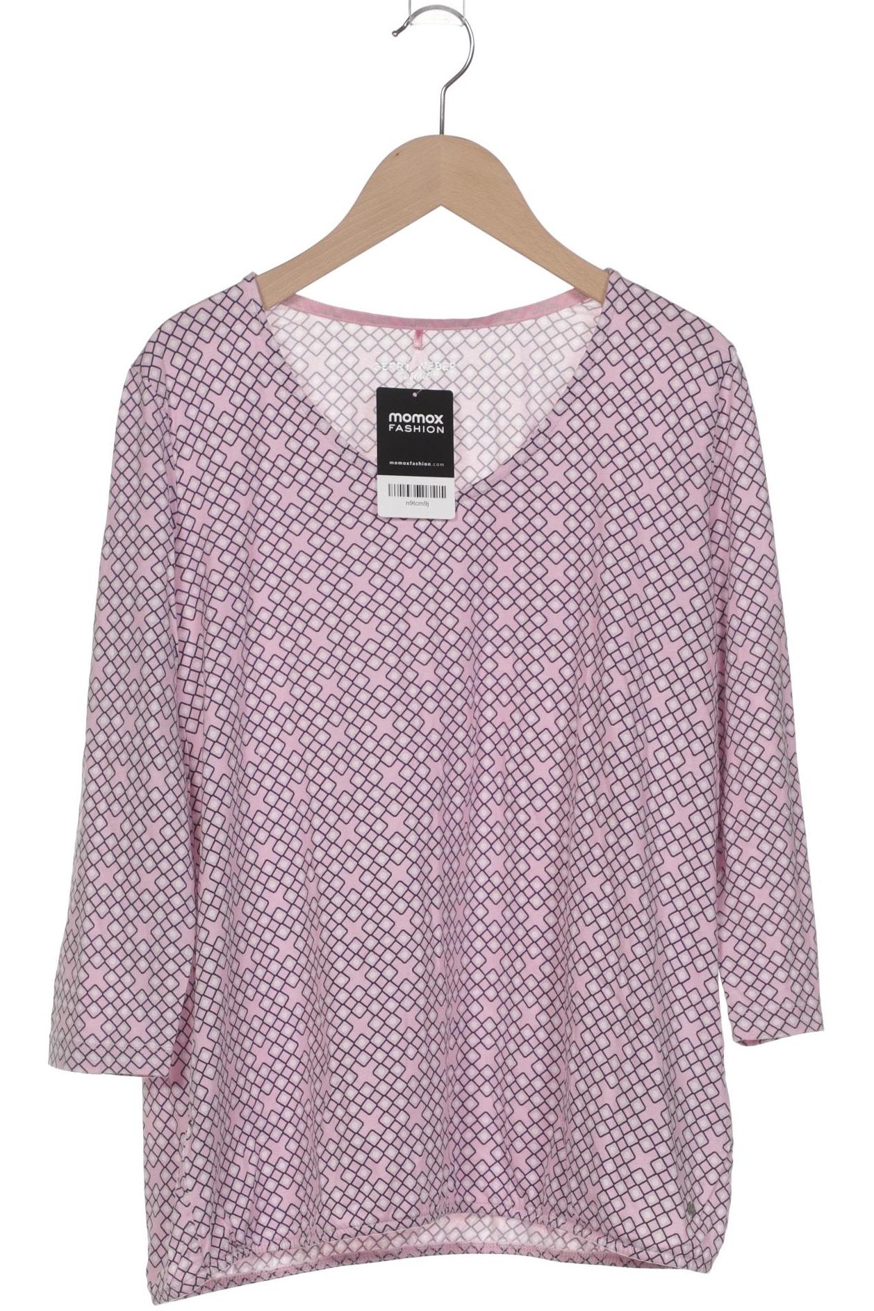 

Gerry Weber Damen Langarmshirt, pink, Gr. 40
