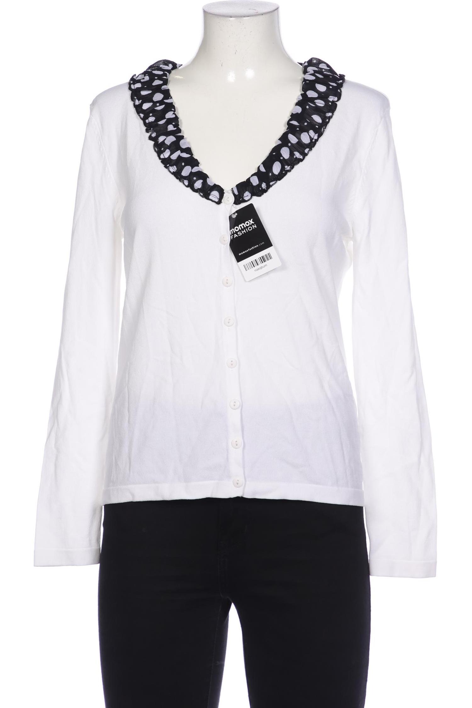 

Gerry Weber Damen Strickjacke, weiß, Gr. 40