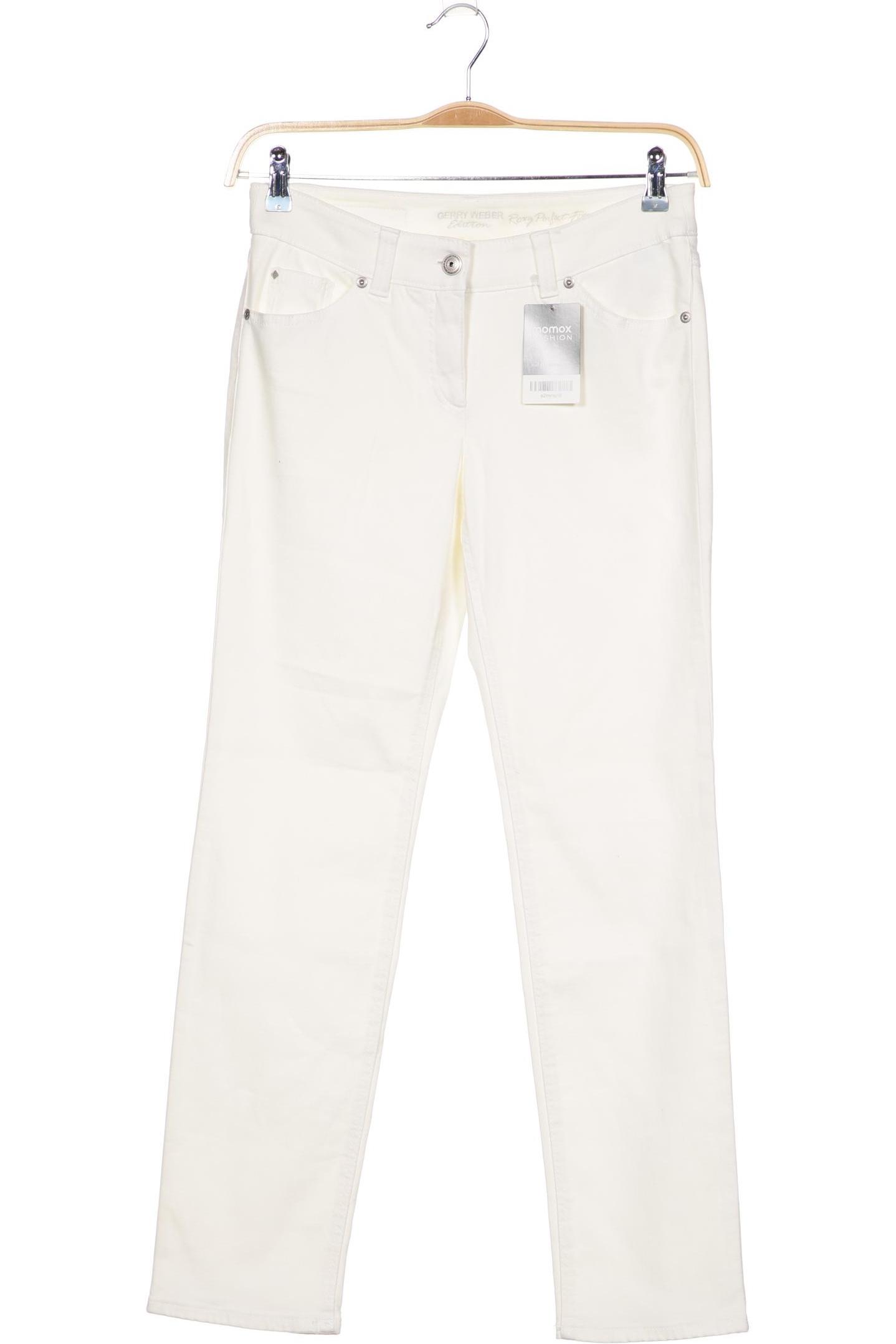 

Gerry Weber Damen Jeans, weiß, Gr. 40