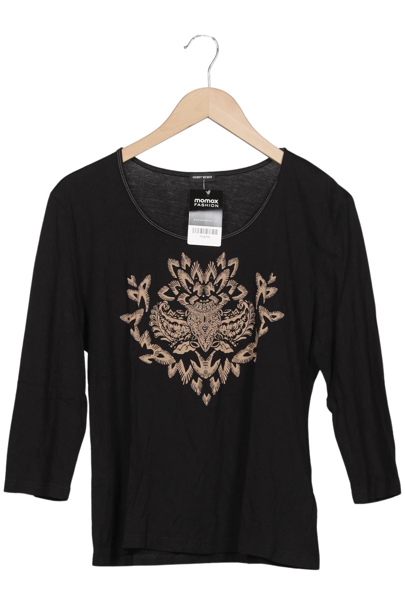 

Gerry Weber Damen Langarmshirt, schwarz, Gr. 42