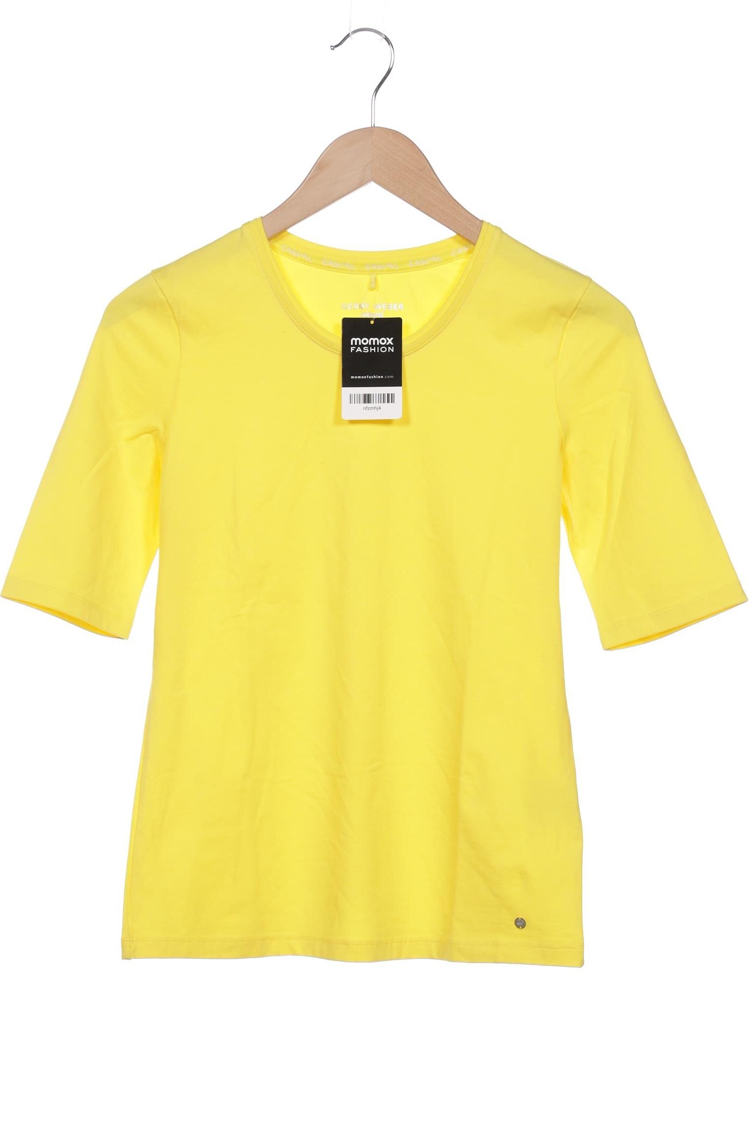 

Gerry Weber Damen T-Shirt, gelb, Gr. 36
