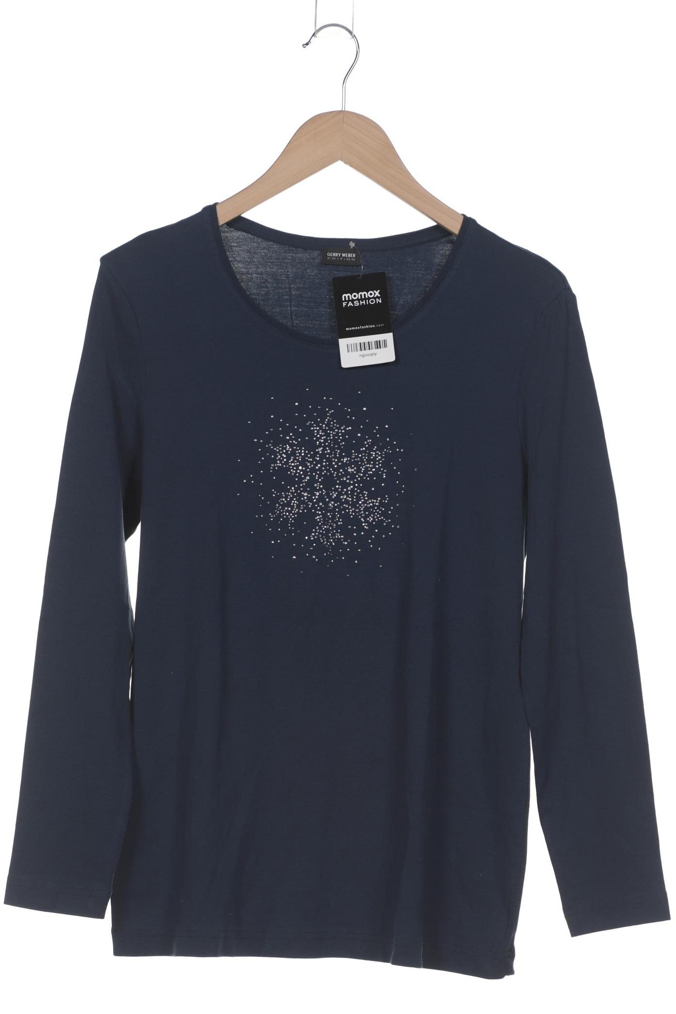 

Gerry Weber Damen Langarmshirt, marineblau, Gr. 44