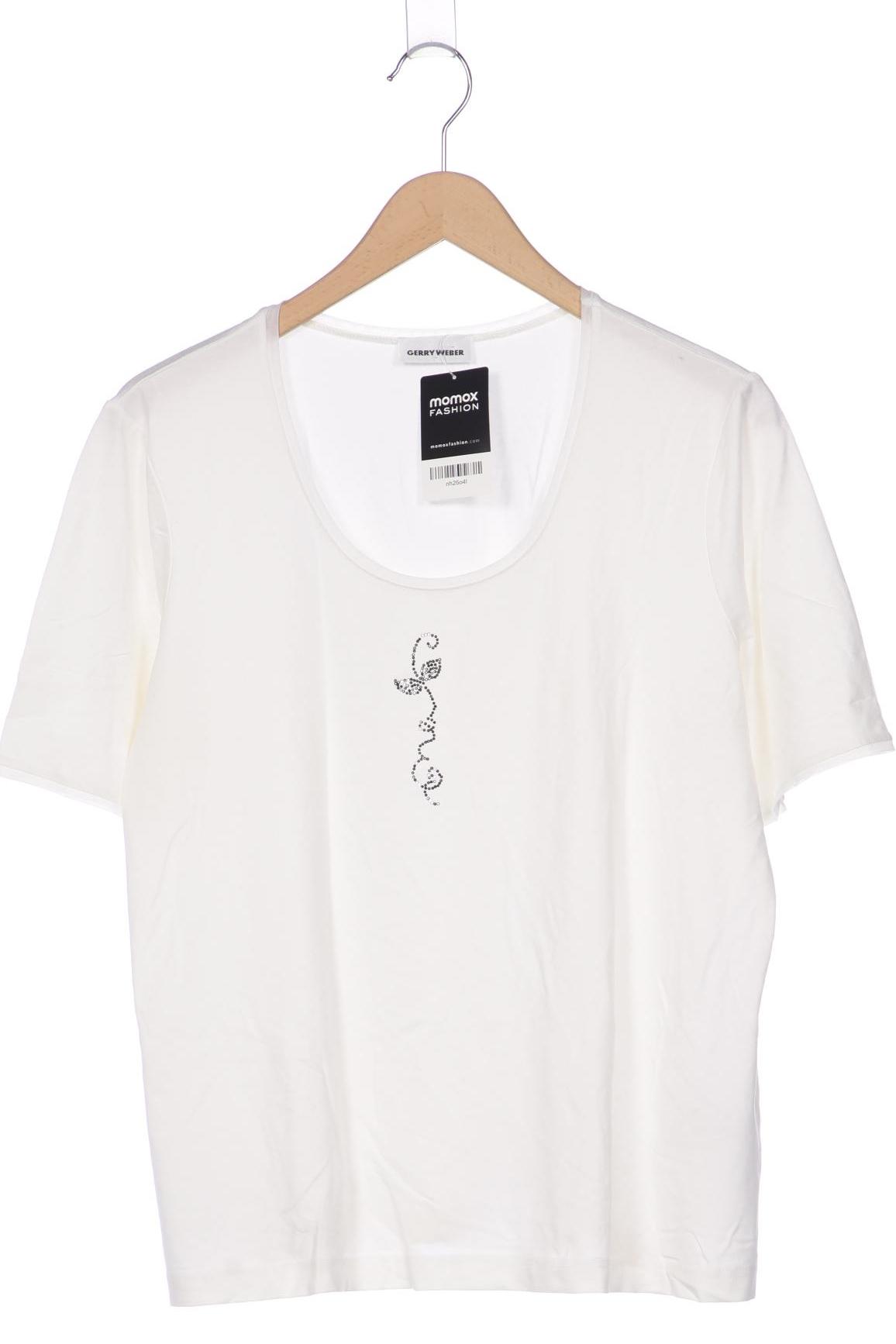 

Gerry Weber Damen T-Shirt, weiß, Gr. 46