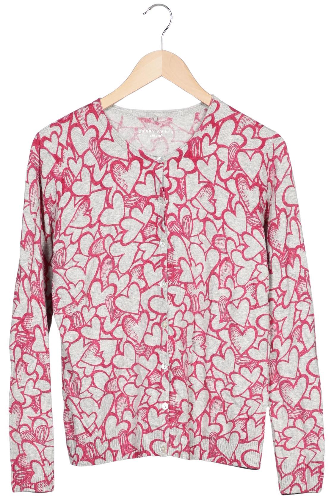 

Gerry Weber Damen Strickjacke, pink, Gr. 40