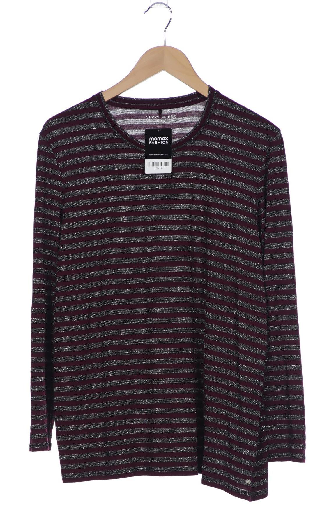 

Gerry Weber Damen Langarmshirt, bordeaux, Gr. 48
