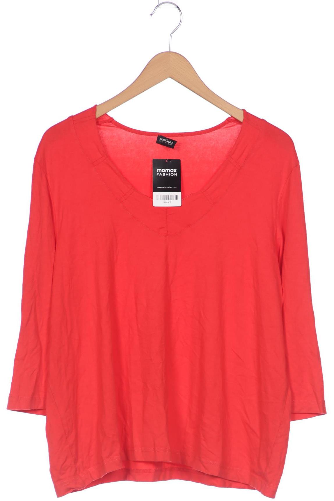 

Gerry Weber Damen Langarmshirt, rot, Gr. 48