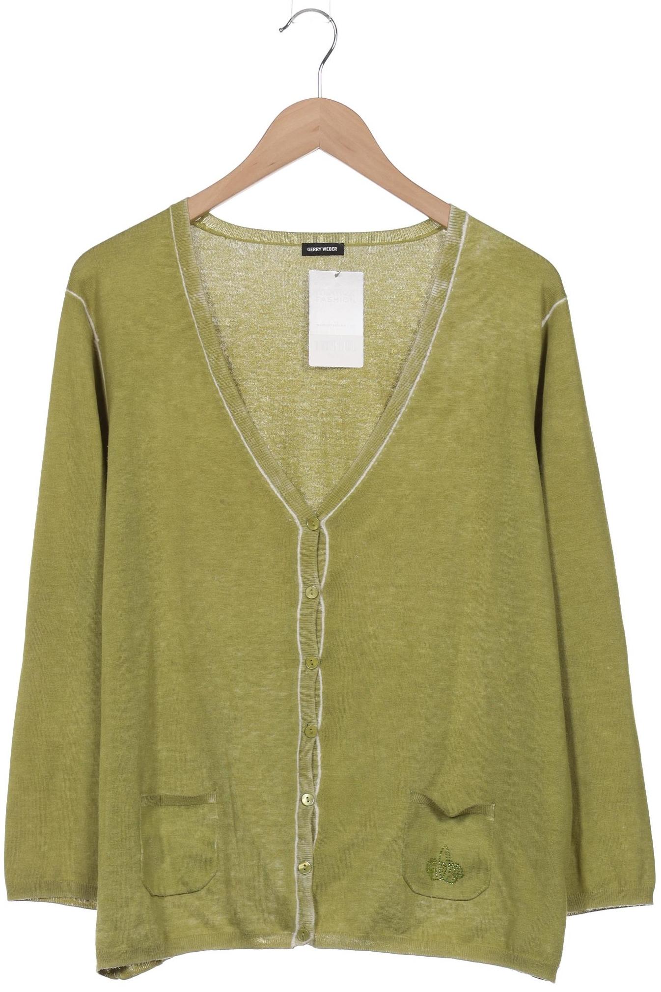 

Gerry Weber Damen Strickjacke, grün, Gr. 46