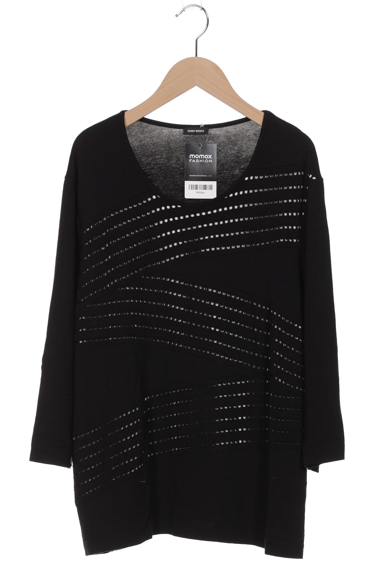 

Gerry Weber Damen Langarmshirt, schwarz, Gr. 46