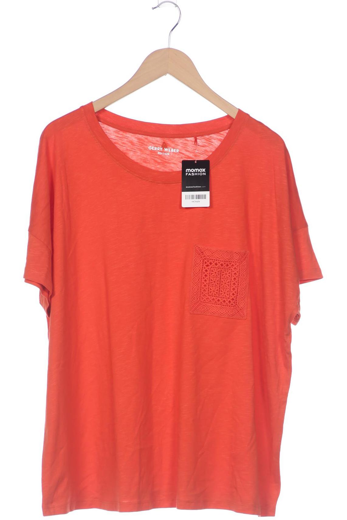 

Gerry Weber Damen T-Shirt, orange, Gr. 48