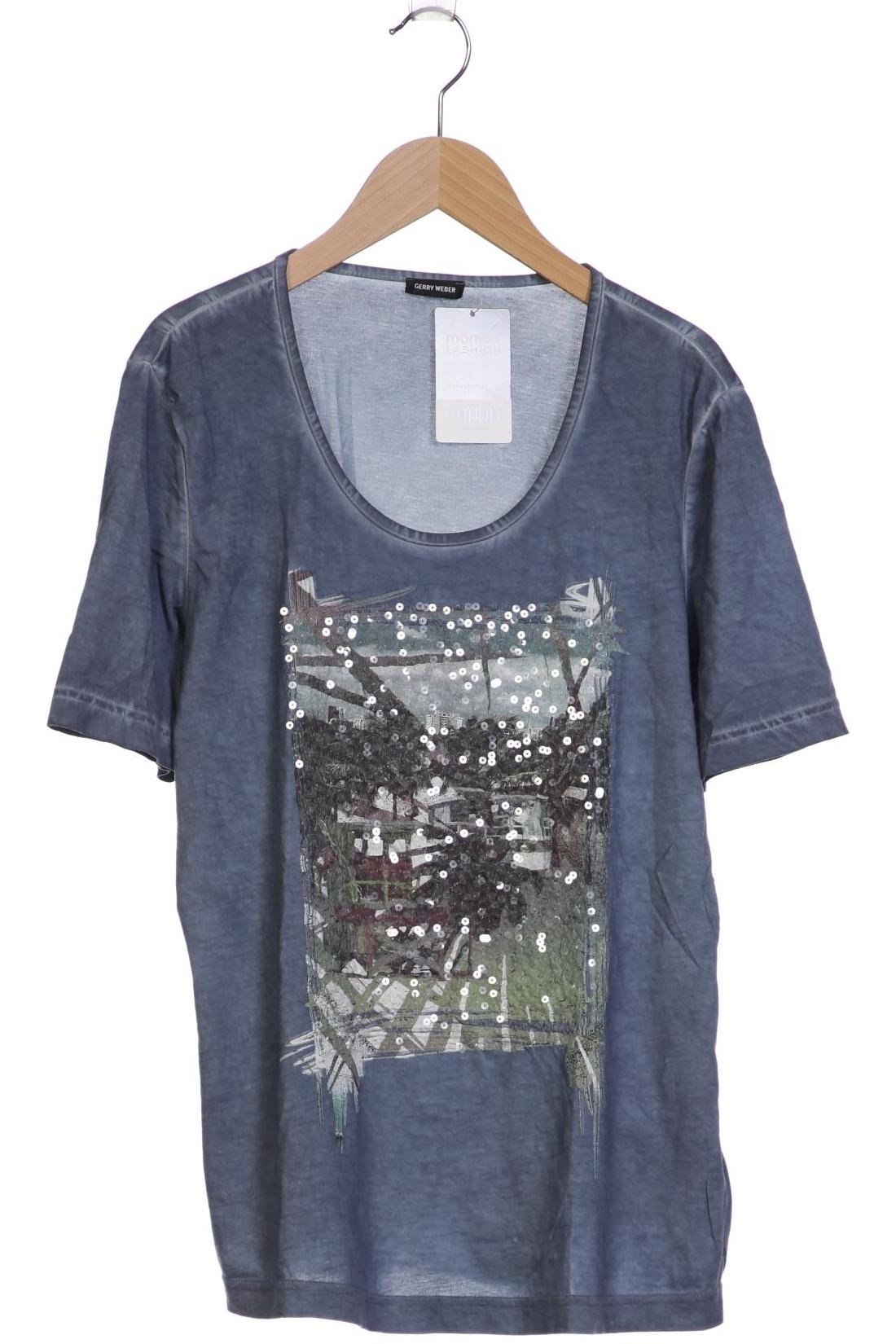 

Gerry Weber Damen T-Shirt, blau, Gr. 40