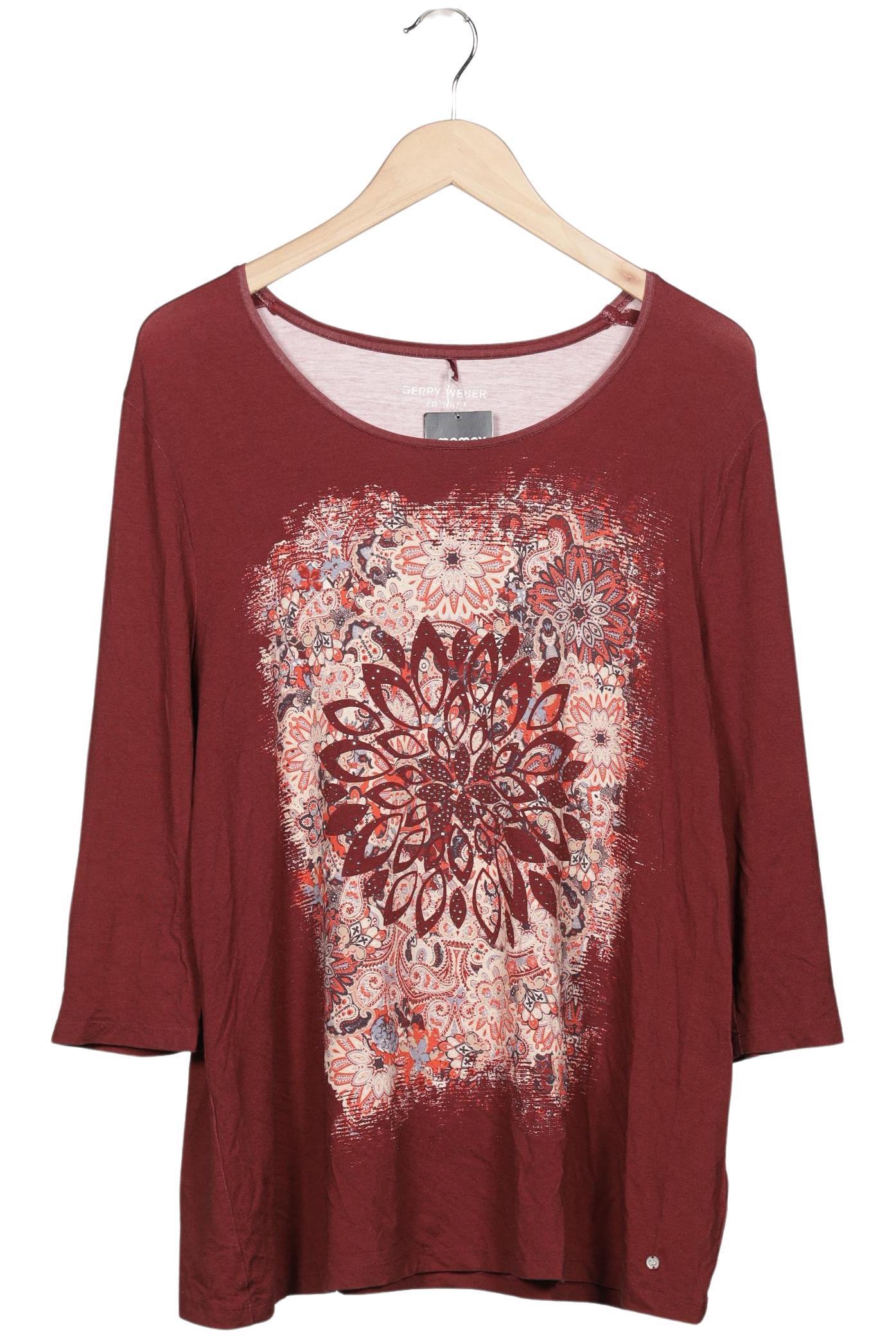 

Gerry Weber Damen Langarmshirt, rot, Gr. 48