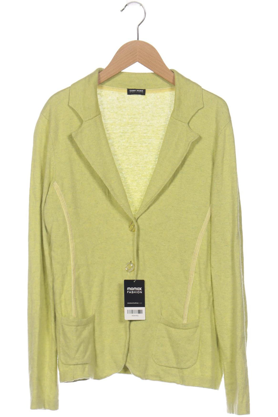 

Gerry Weber Damen Strickjacke, grün, Gr. 40