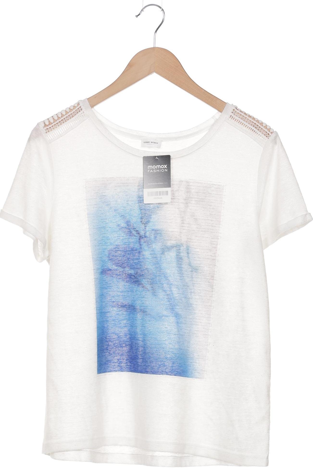 

Gerry Weber Damen T-Shirt, weiß, Gr. 42