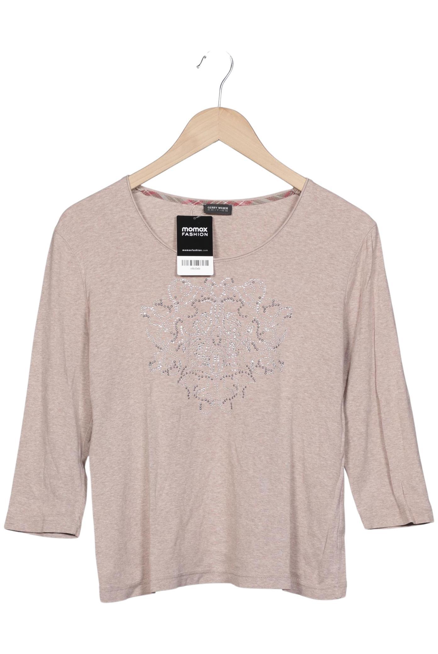 

Gerry Weber Damen Langarmshirt, beige, Gr. 40