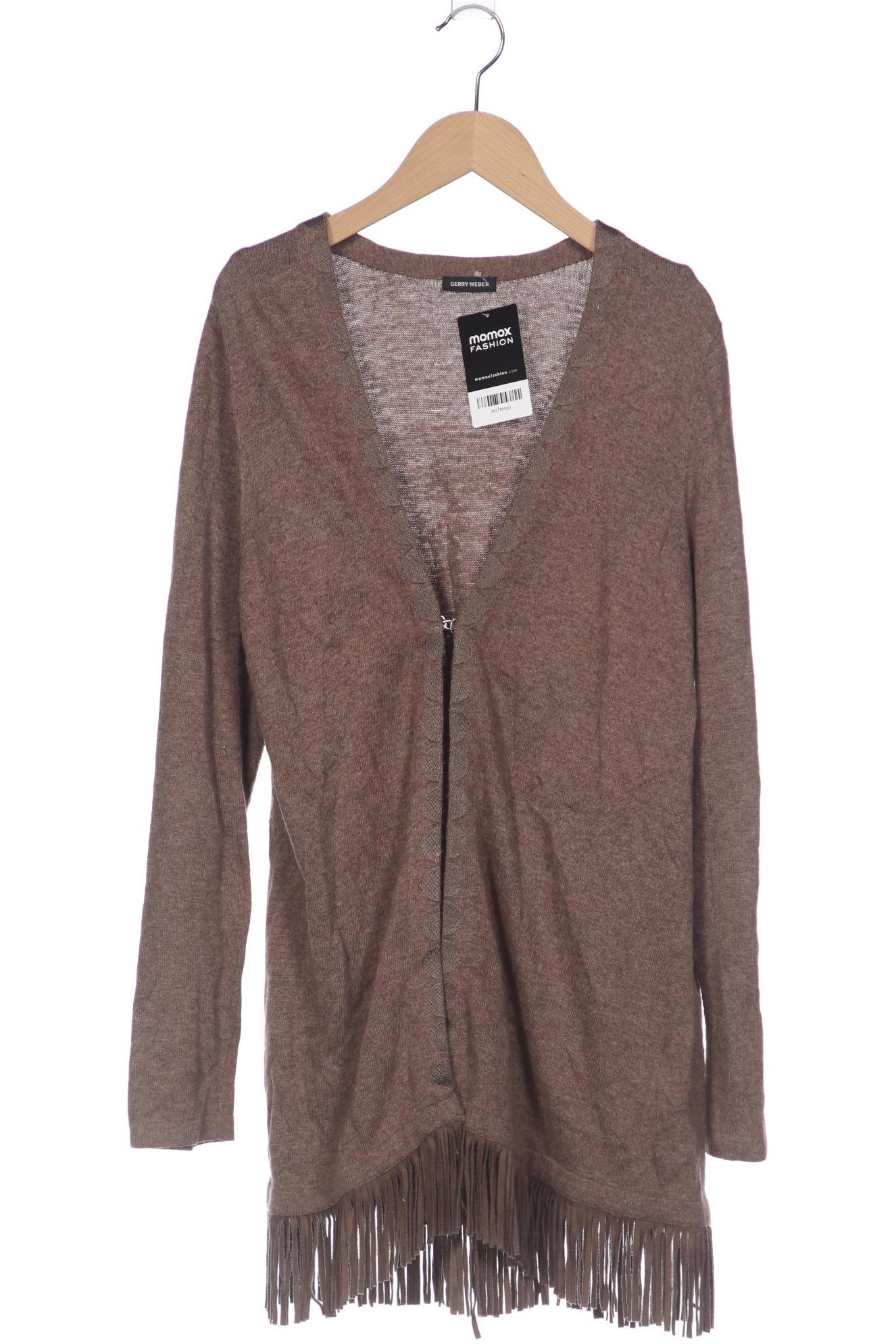 

Gerry Weber Damen Strickjacke, braun, Gr. 40