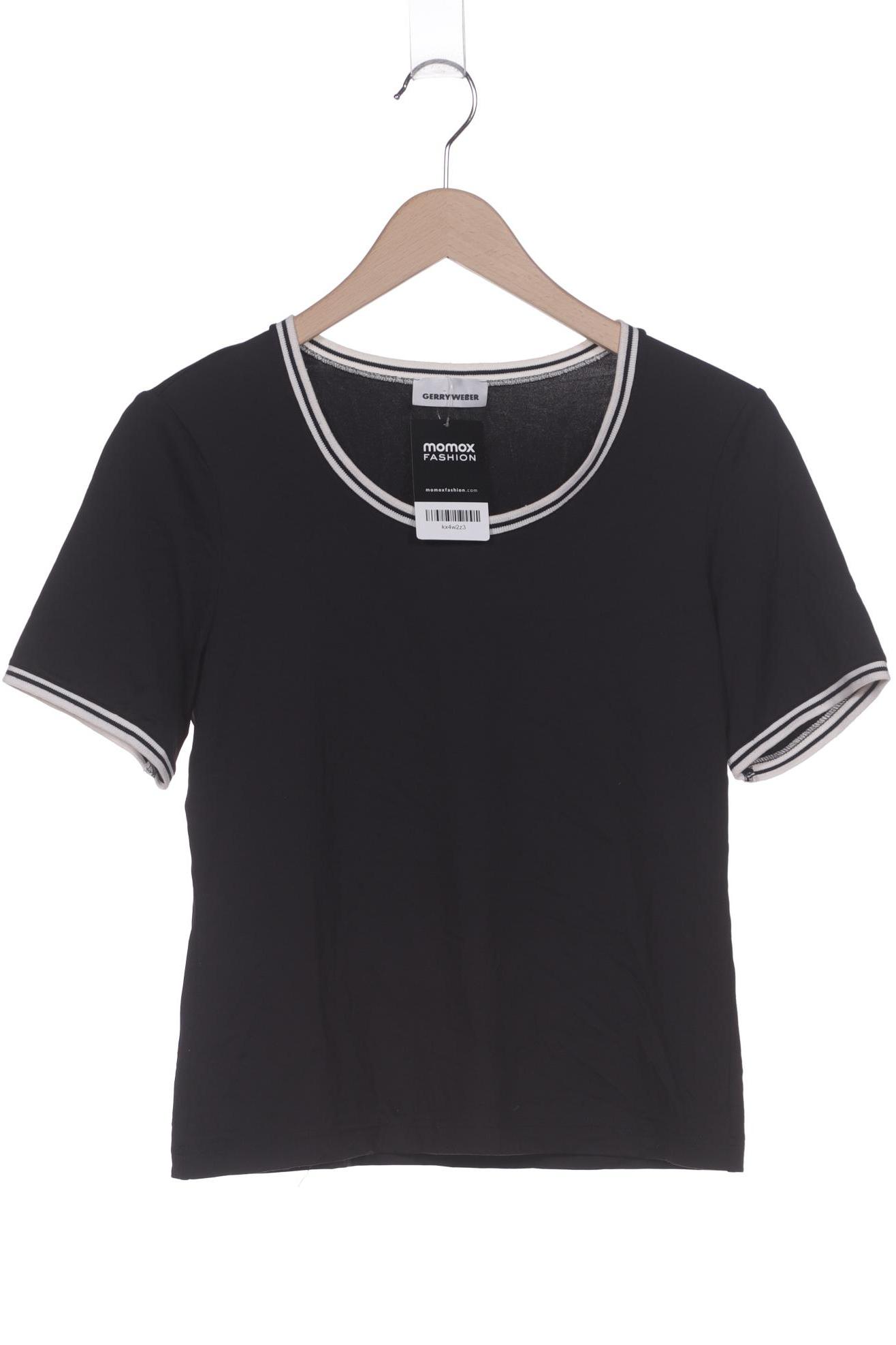 

Gerry Weber Damen T-Shirt, schwarz, Gr. 38