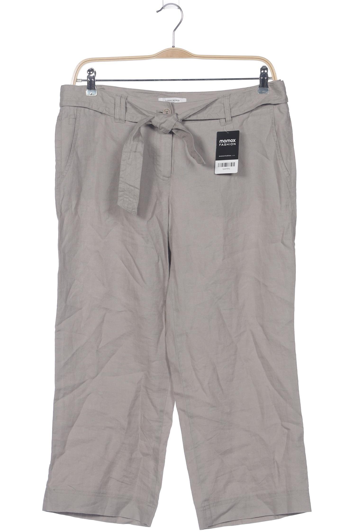 

Gerry Weber Damen Stoffhose, beige, Gr. 42