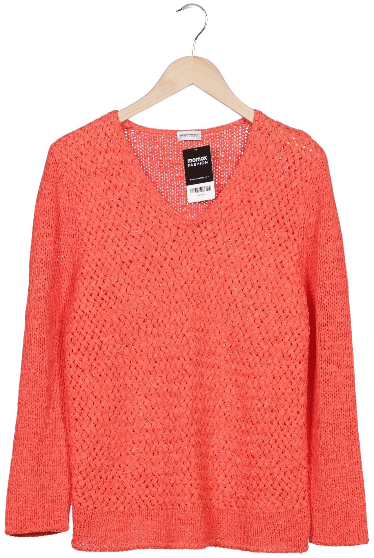 

Gerry Weber Damen Pullover, orange, Gr. 44