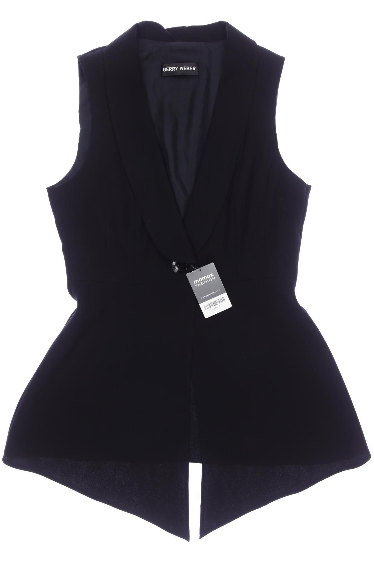

Gerry Weber Damen Weste, schwarz, Gr. 38