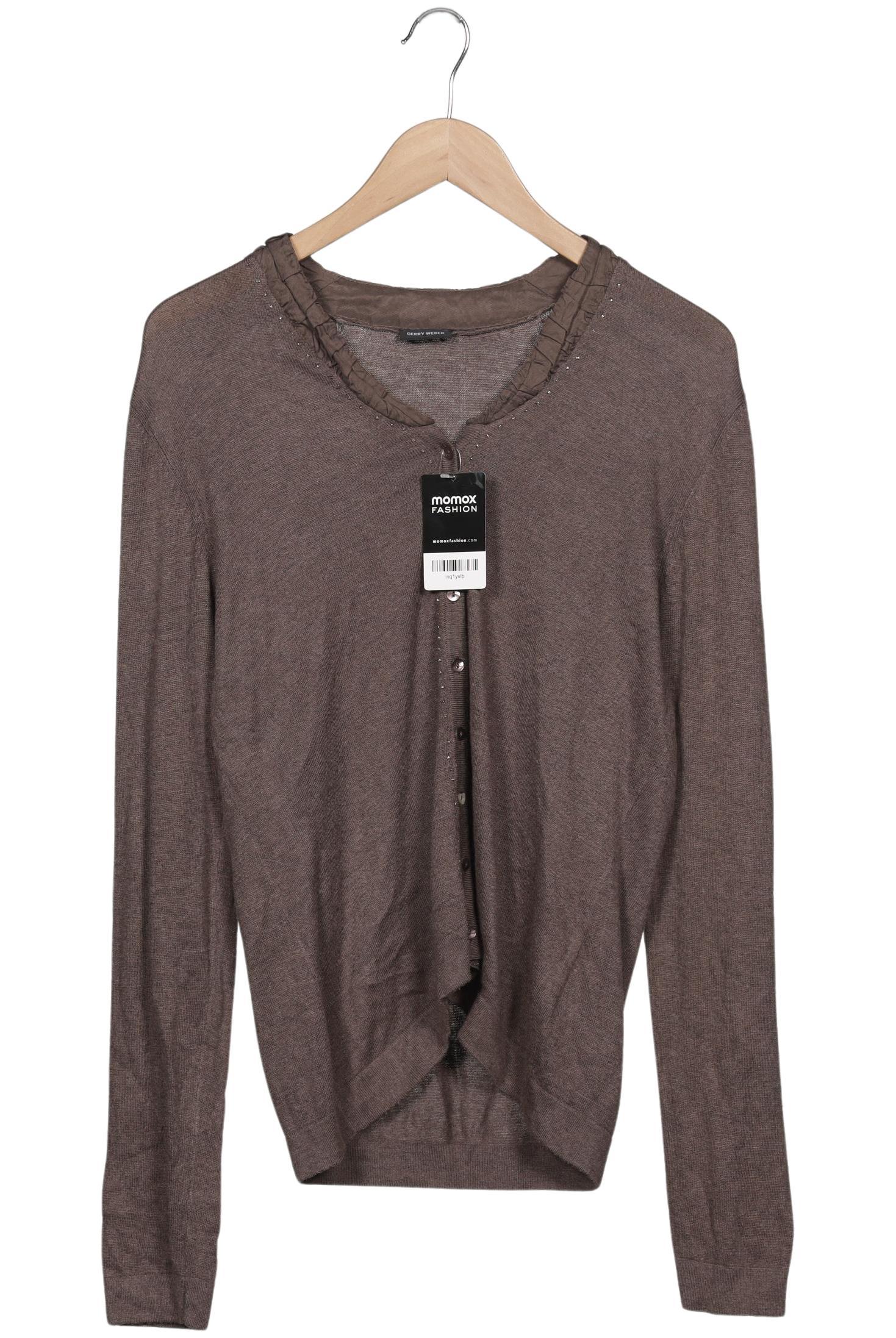 

Gerry Weber Damen Strickjacke, braun, Gr. 42