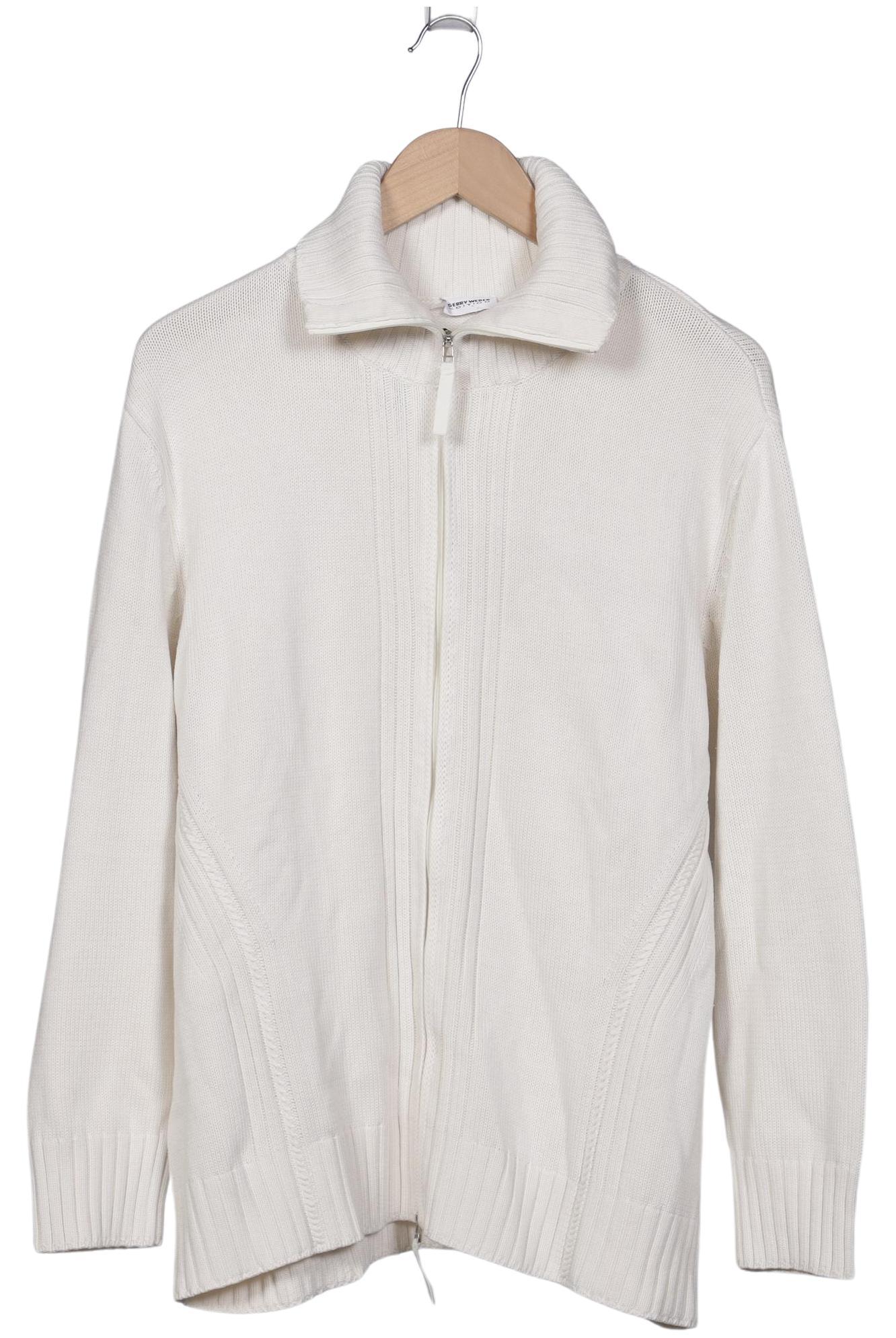 

Gerry Weber Damen Strickjacke, cremeweiß, Gr. 48