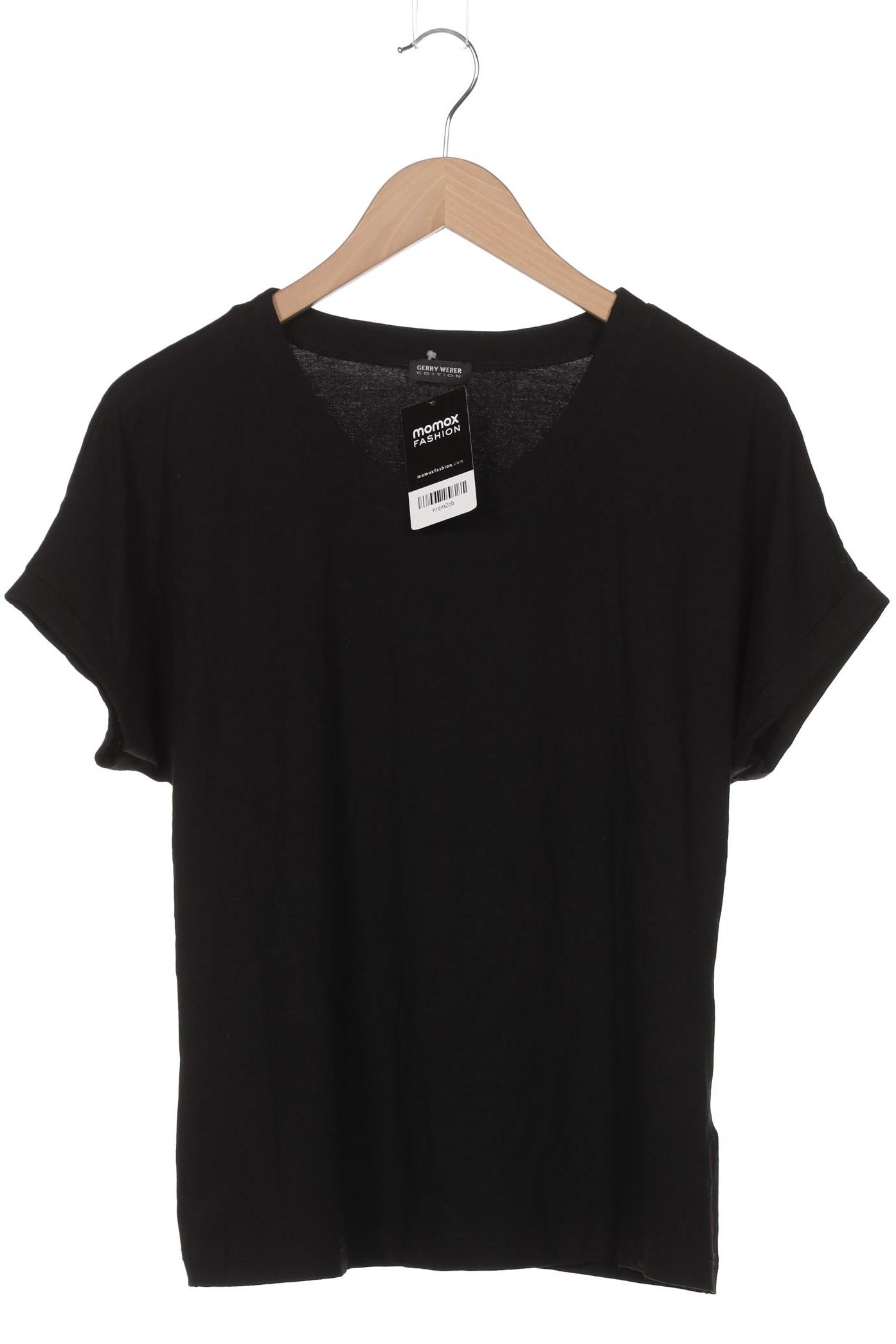 

Gerry Weber Damen T-Shirt, schwarz, Gr. 40