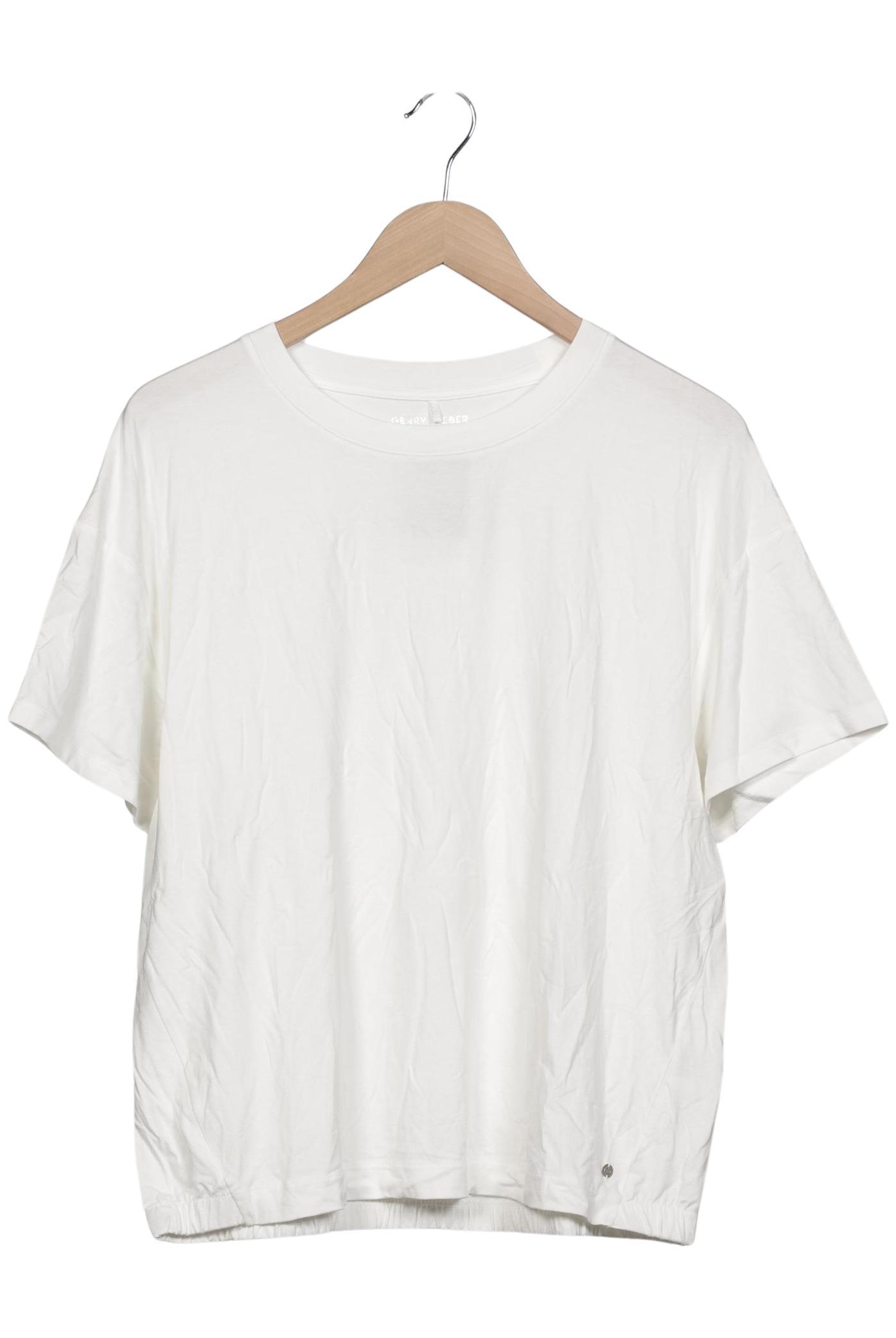 

Gerry Weber Damen T-Shirt, weiß, Gr. 42