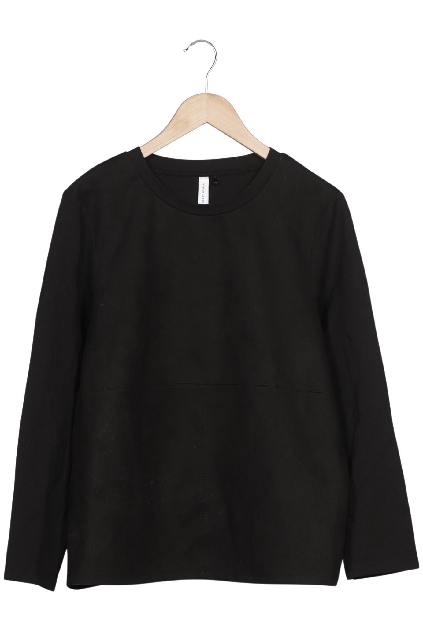 

Gerry Weber Damen Sweatshirt, schwarz, Gr. 46