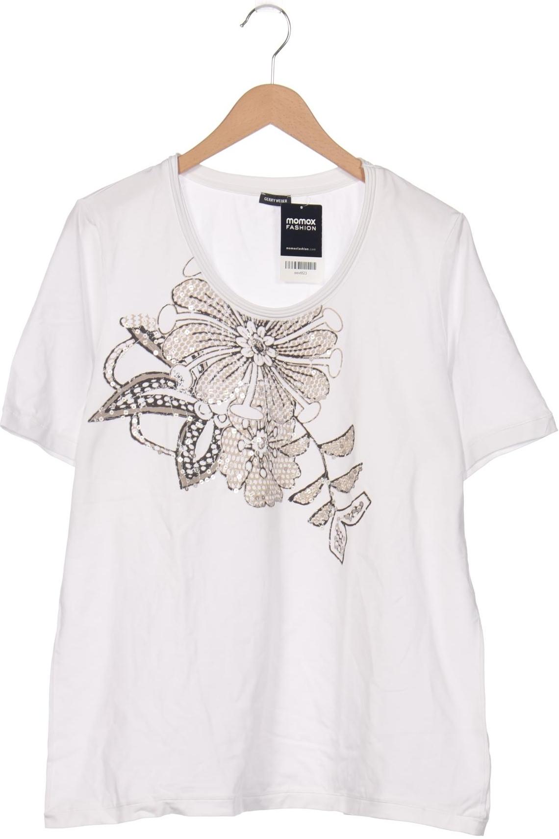 

Gerry Weber Damen T-Shirt, weiß, Gr. 46