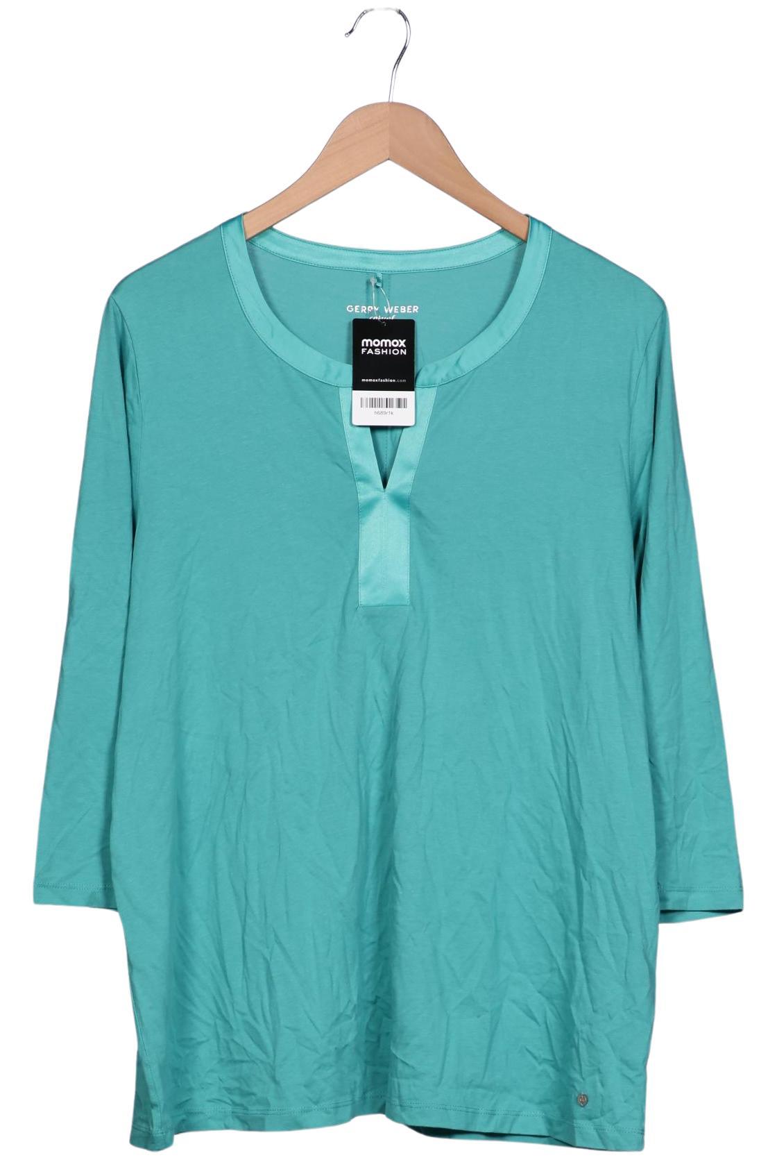 

Gerry Weber Damen Langarmshirt, türkis, Gr. 46