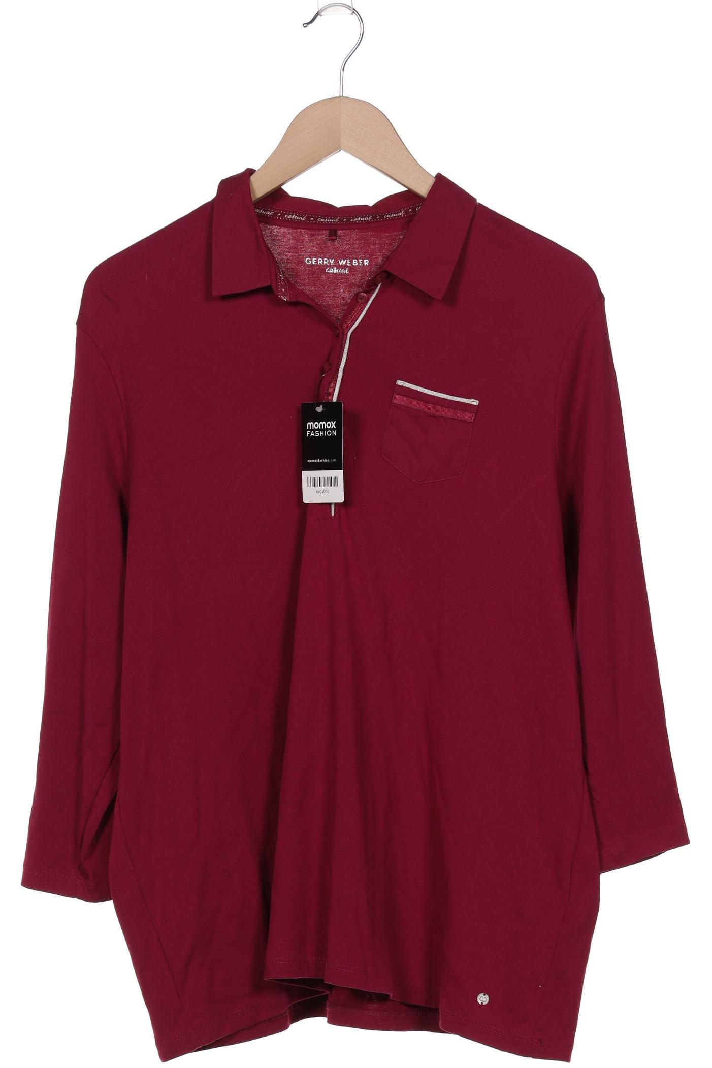 

Gerry Weber Damen Poloshirt, bordeaux, Gr. 48