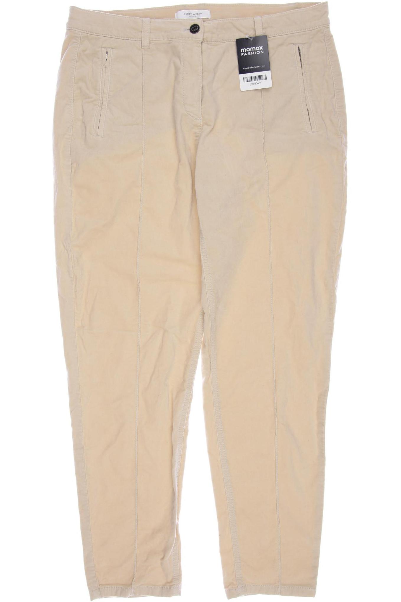 

Gerry Weber Damen Stoffhose, cremeweiß, Gr. 40