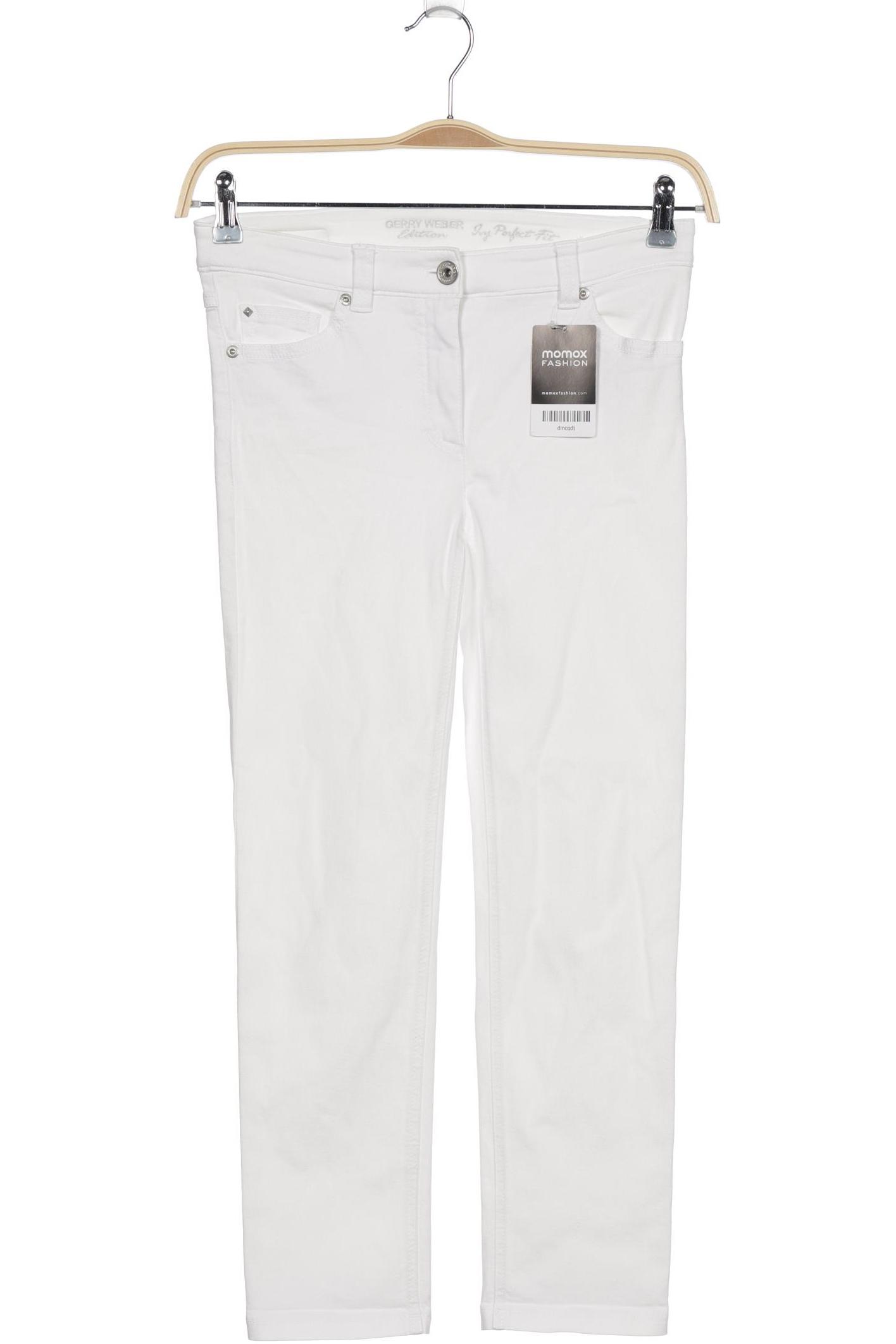 

Gerry Weber Damen Jeans, weiß, Gr. 38