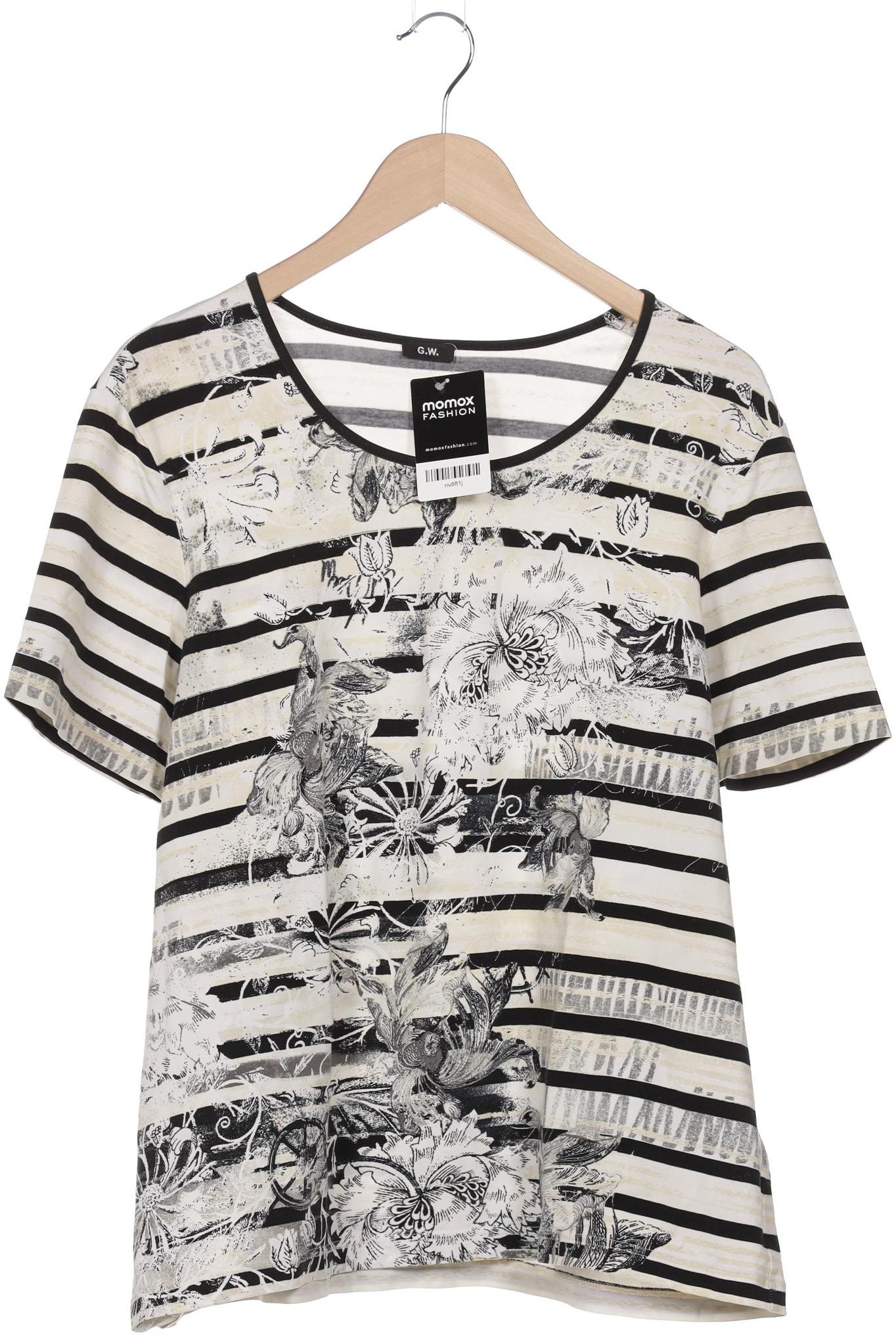 

Gerry Weber Damen T-Shirt, weiß, Gr. 48