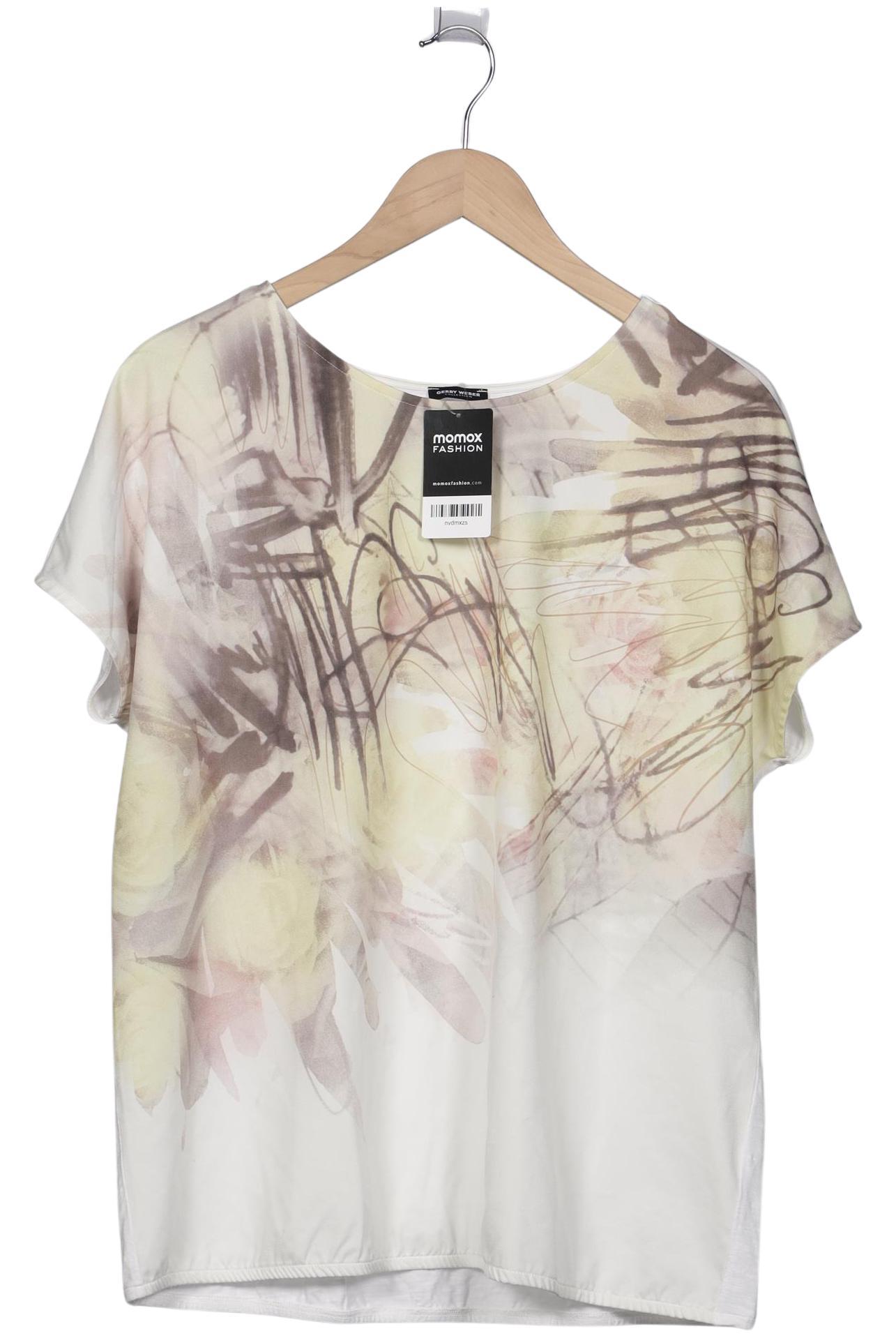 

Gerry Weber Damen T-Shirt, cremeweiß, Gr. 42