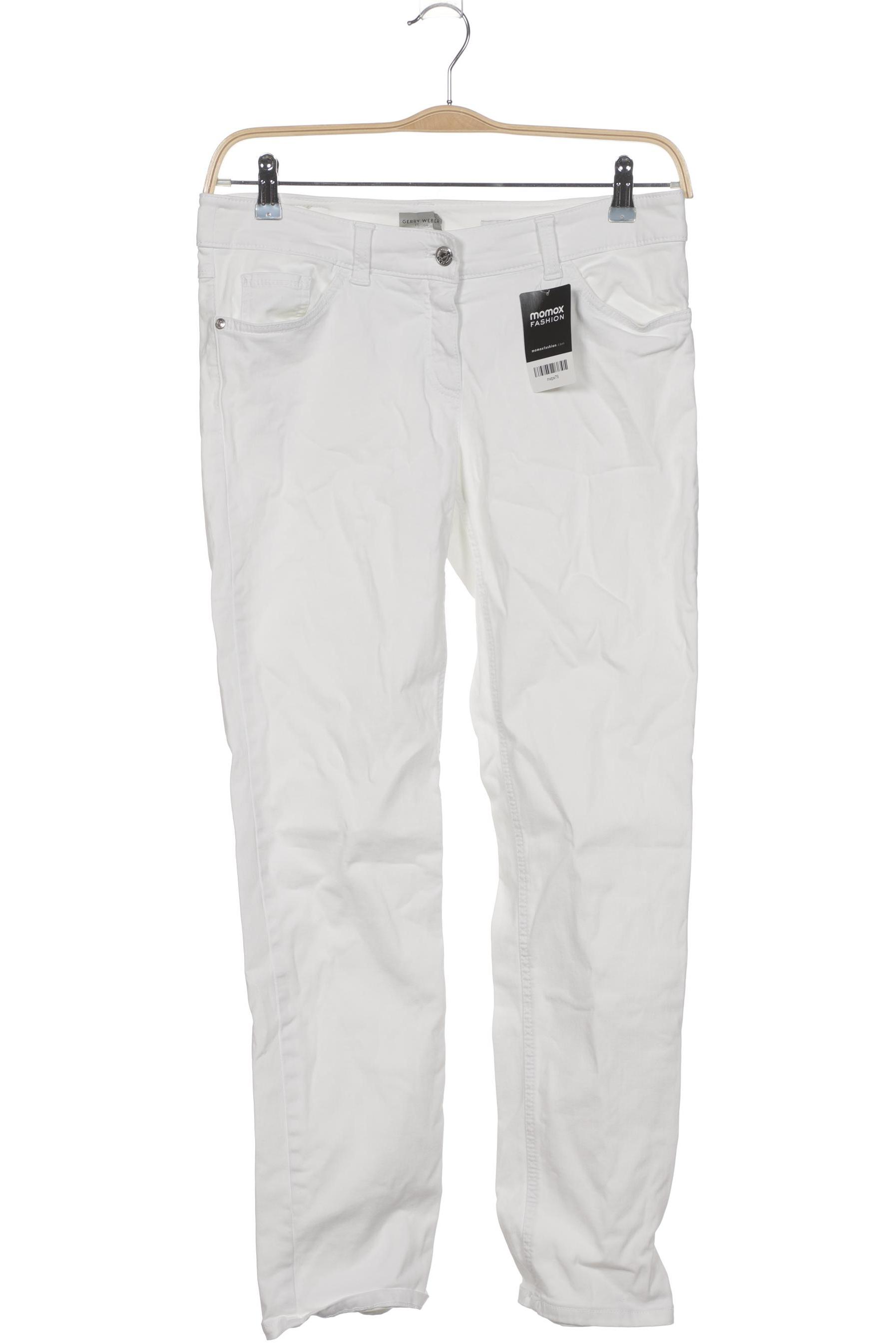 

Gerry Weber Damen Jeans, weiß, Gr. 32